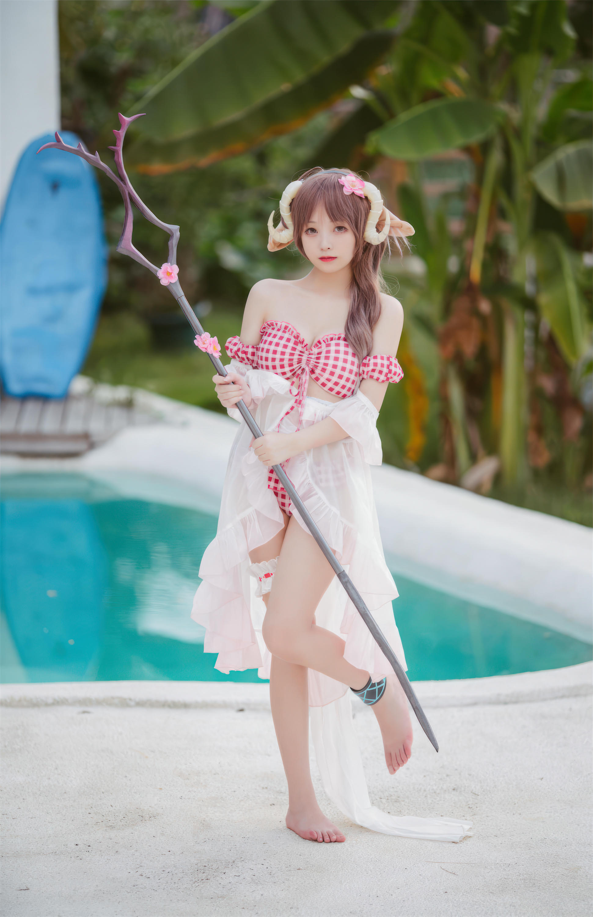 花铃Hana NO.043 小羊夏卉 [34P 260MB]_第1集