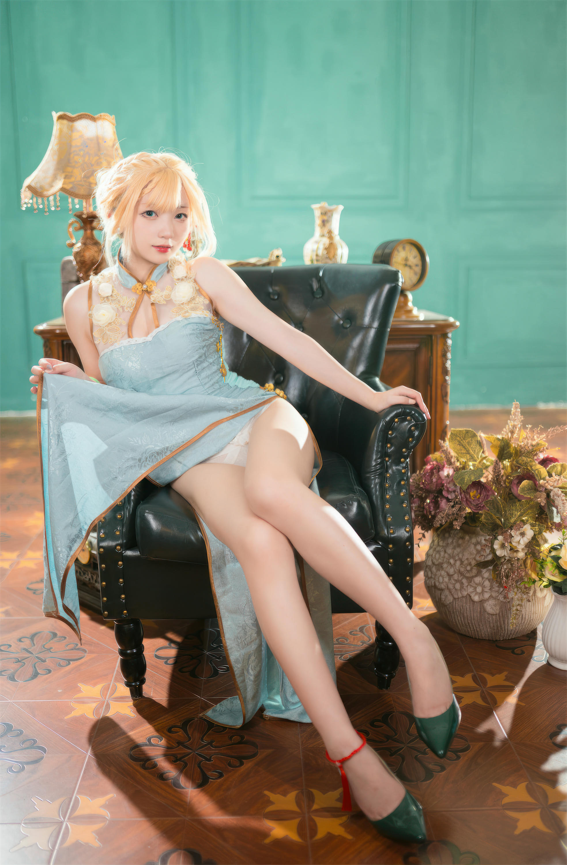花铃Hana NO.044 G36玉瓯立旗袍 [88P 693MB]_第1集