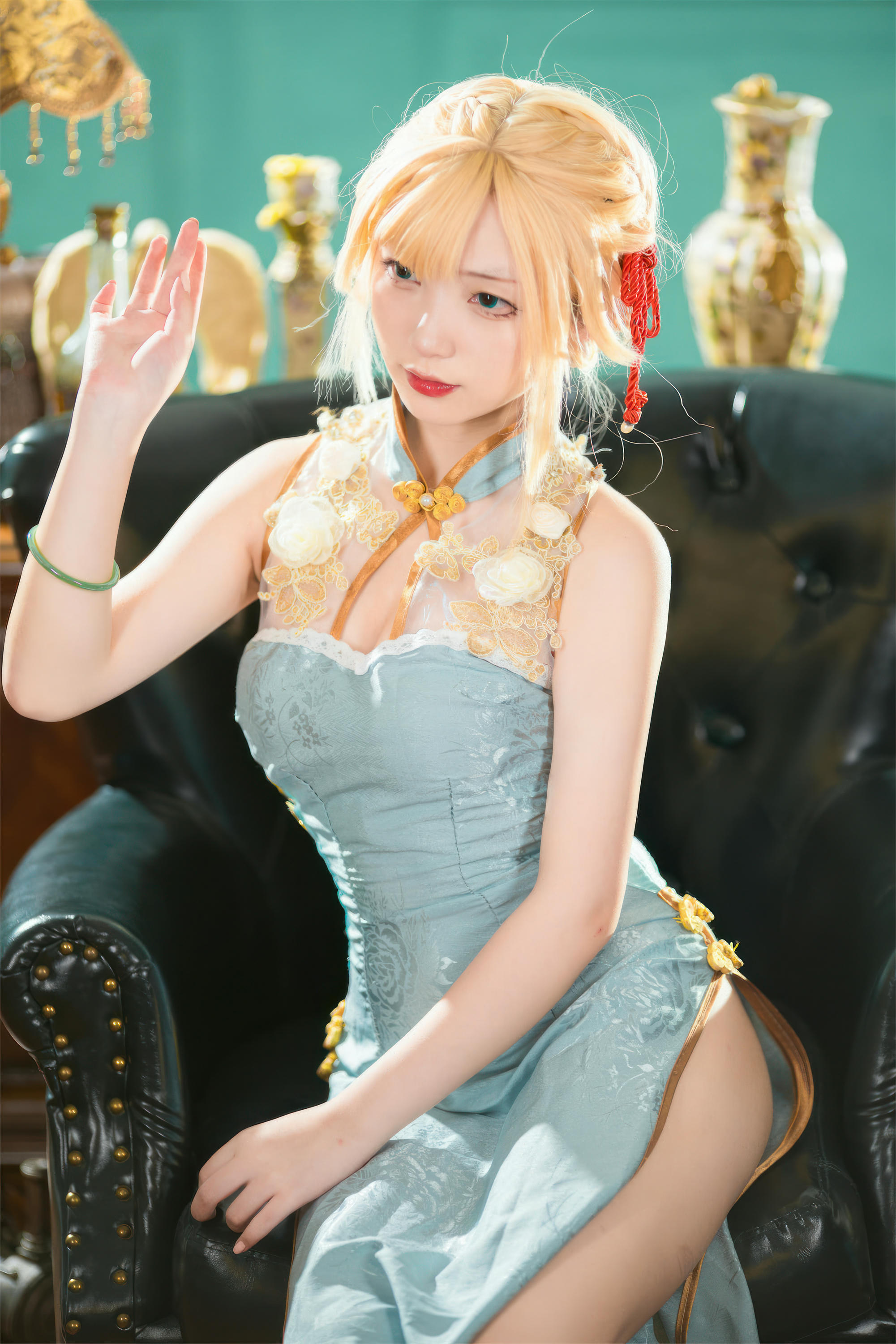 花铃Hana NO.044 G36玉瓯立旗袍 [88P 693MB]_第3集