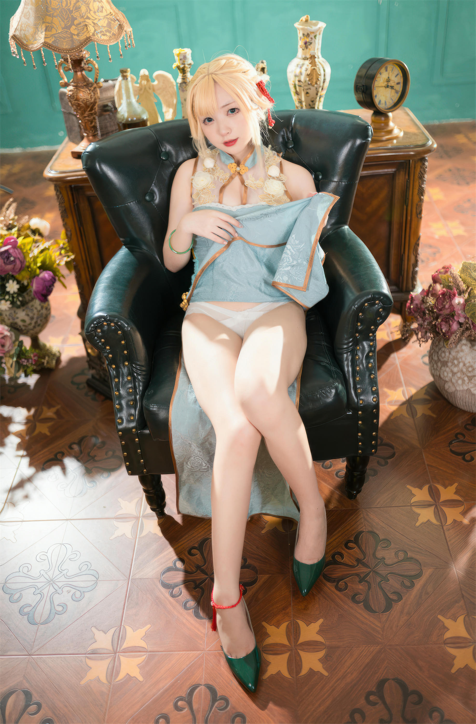 花铃Hana NO.044 G36玉瓯立旗袍 [88P 693MB]_第1集
