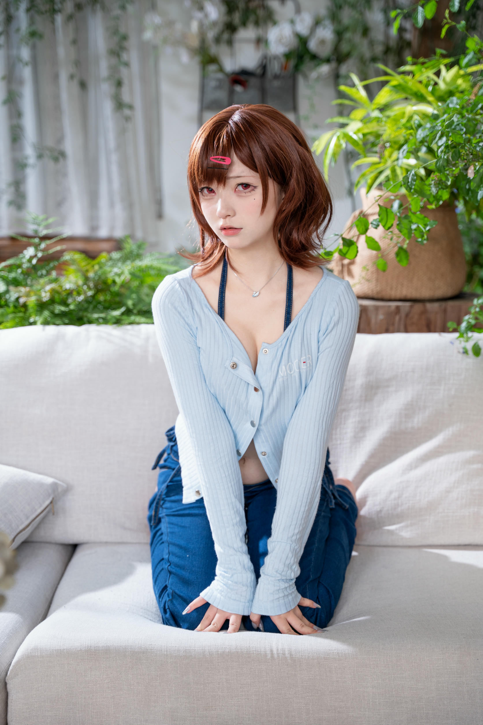 花铃Hana NO.061 円香牛仔裤 [54P 247MB]_第2集