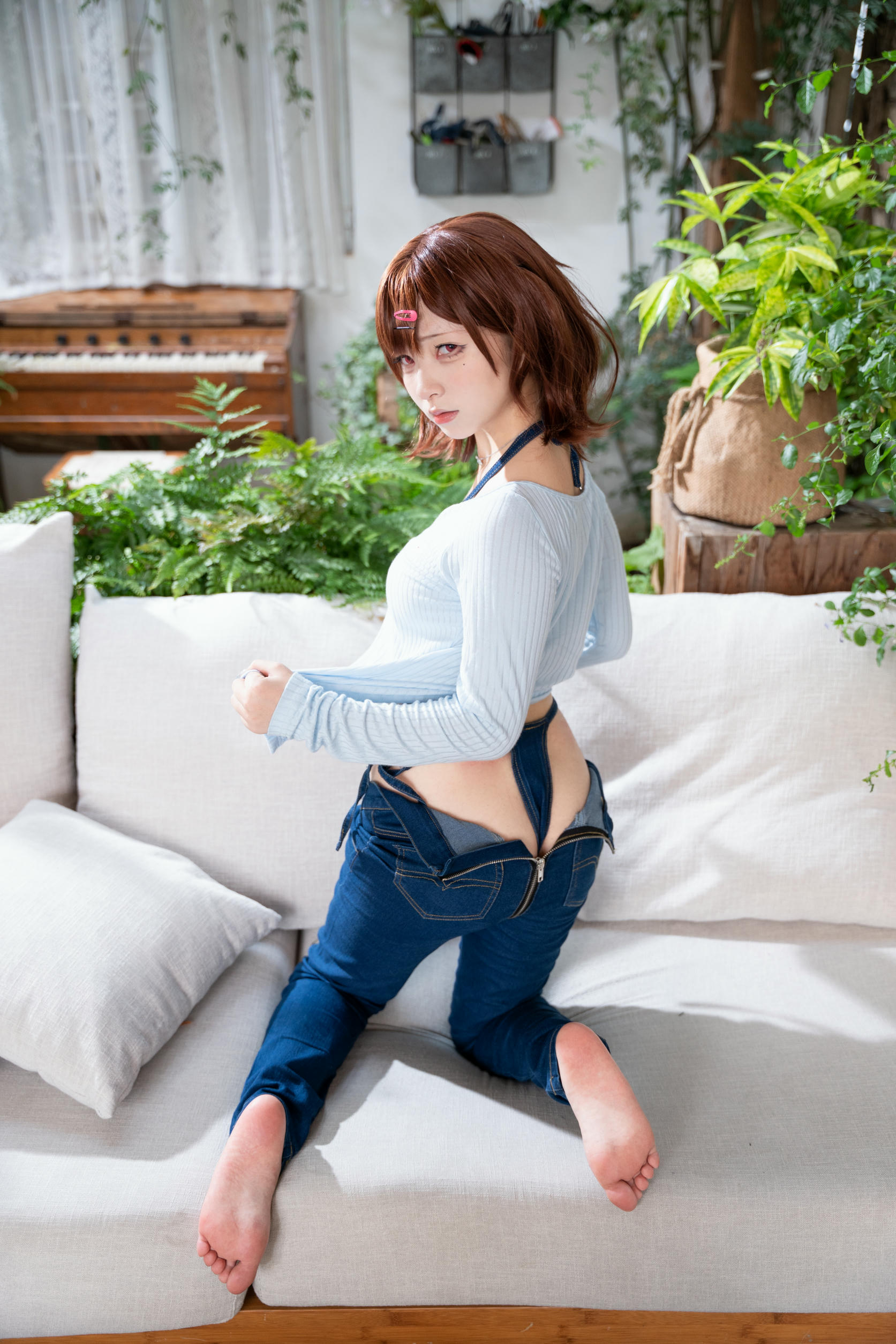 花铃Hana NO.061 円香牛仔裤 [54P 247MB]_第3集