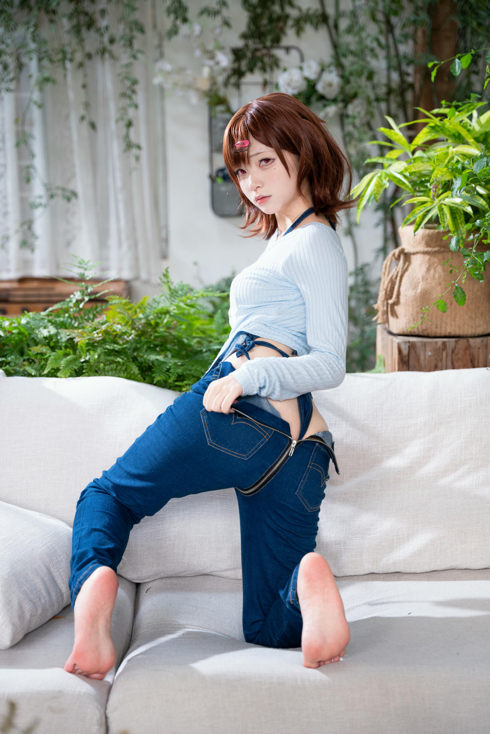 花铃Hana NO.061 円香牛仔裤 [54P 247MB]_第3集