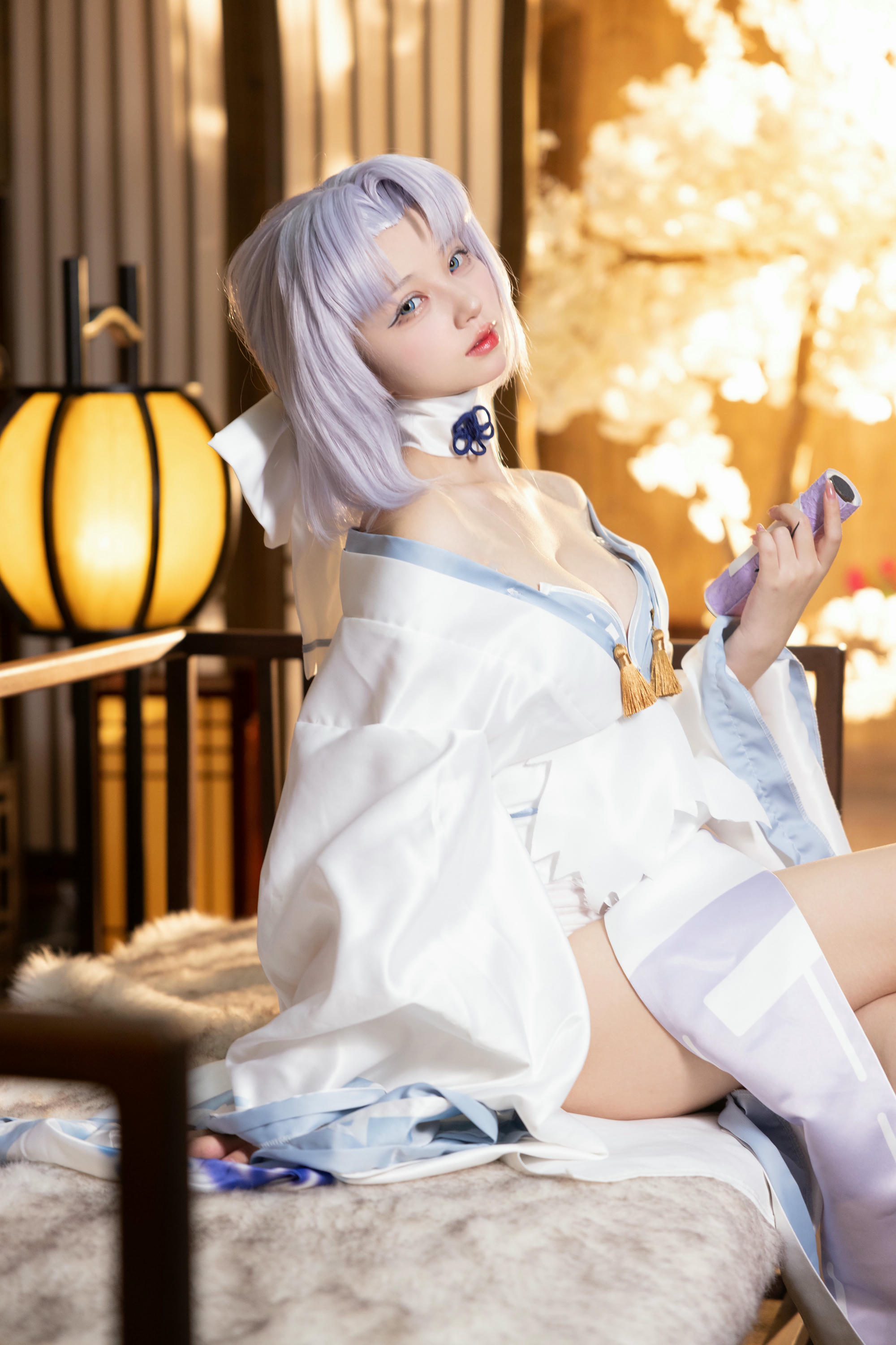 花铃Hana NO.064 闪乱神乐 雪泉修 [18P 66MB]_第1集