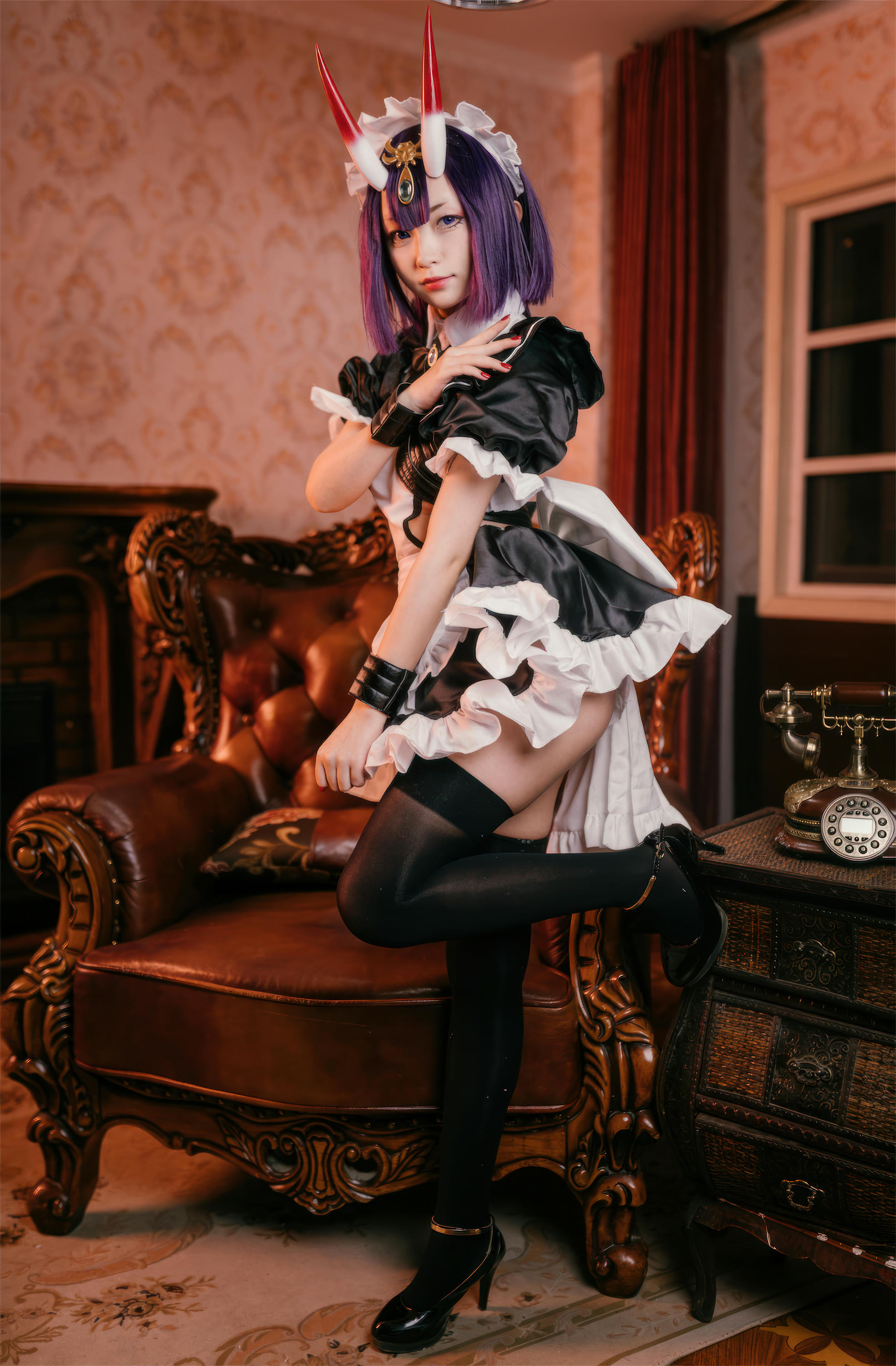花铃Hana NO.070 FGO 酒吞童子 女仆[72P-697.6M]_第1集