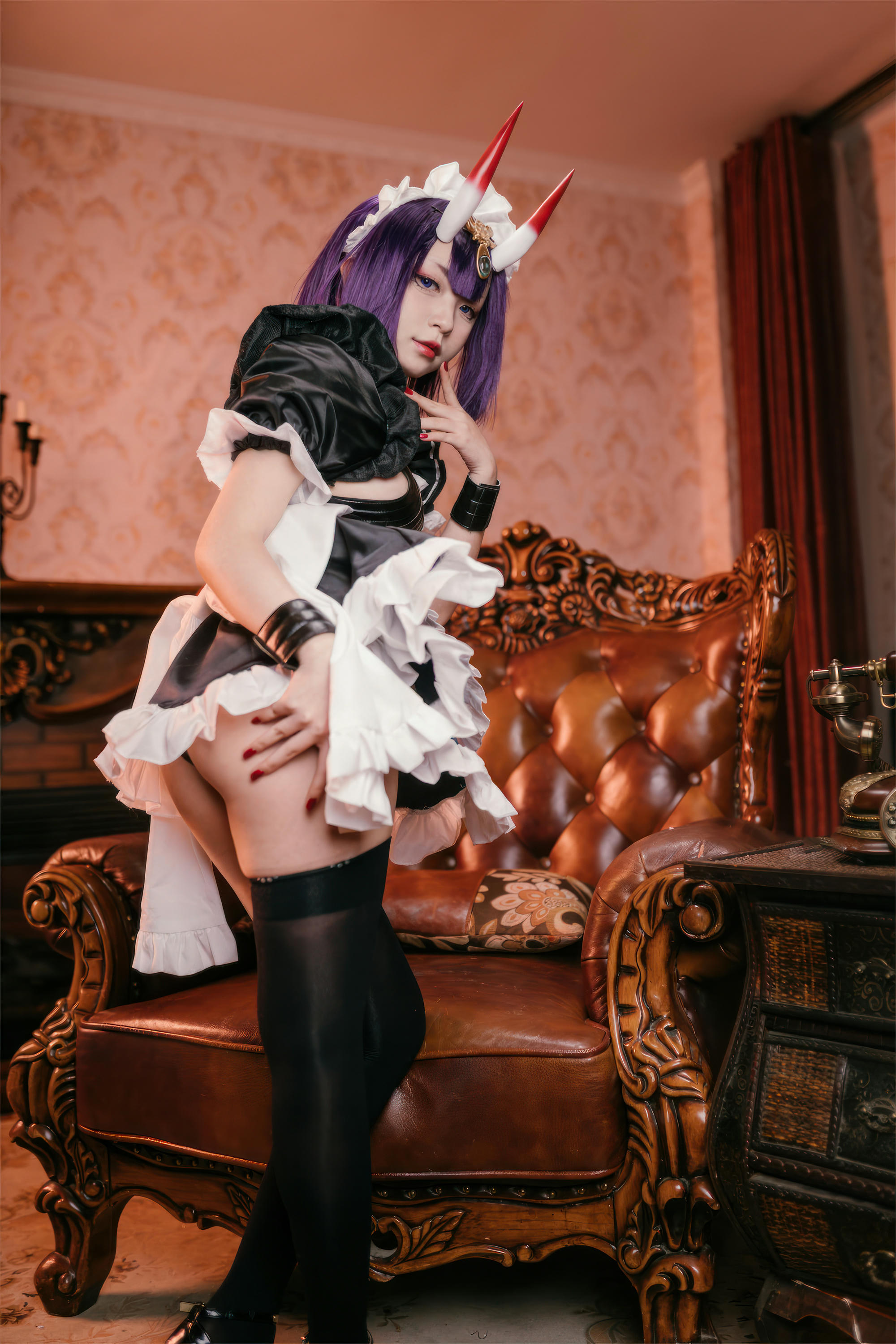 花铃Hana NO.070 FGO 酒吞童子 女仆[72P-697.6M]_第3集