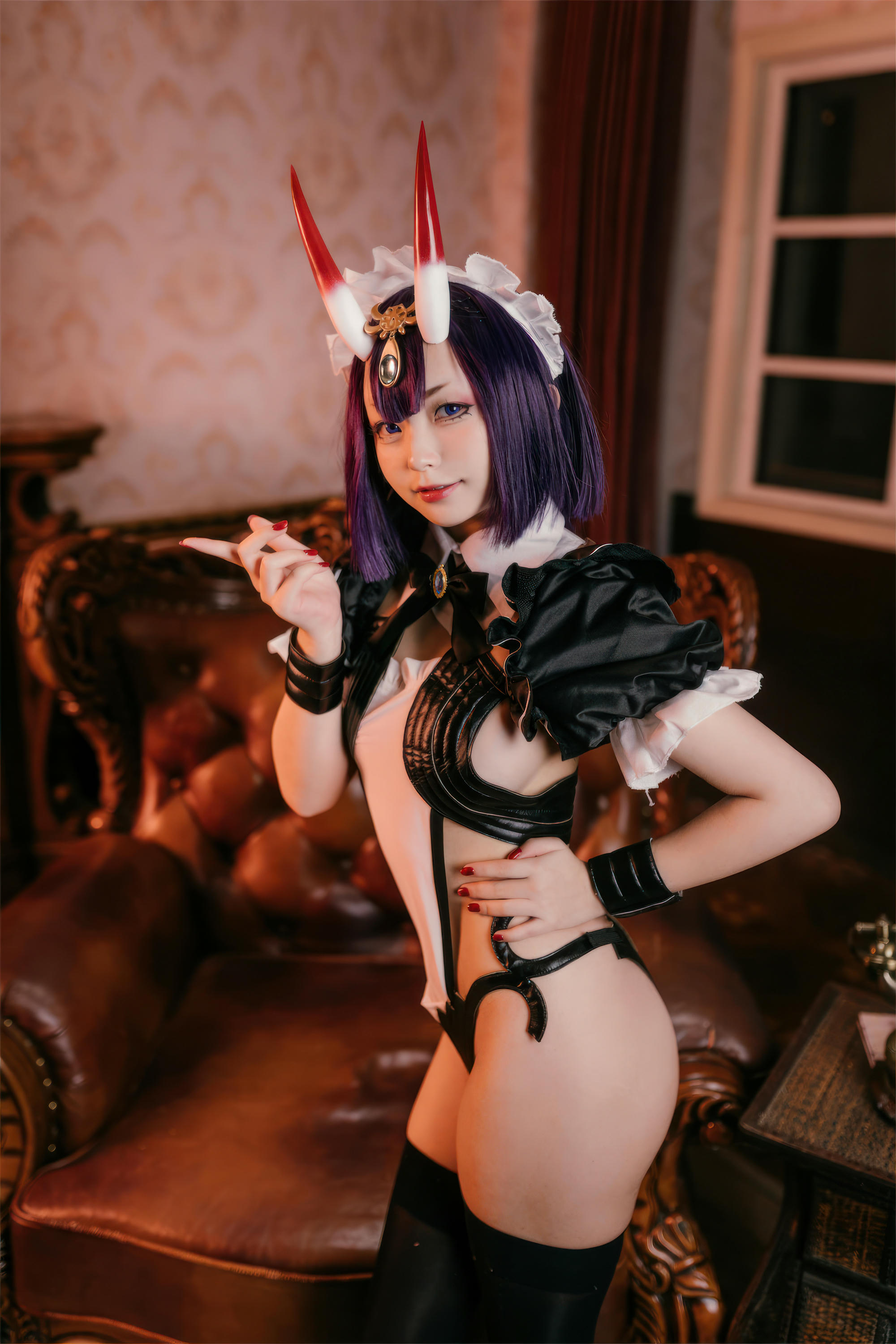 花铃Hana NO.070 FGO 酒吞童子 女仆[72P-697.6M]_第4集