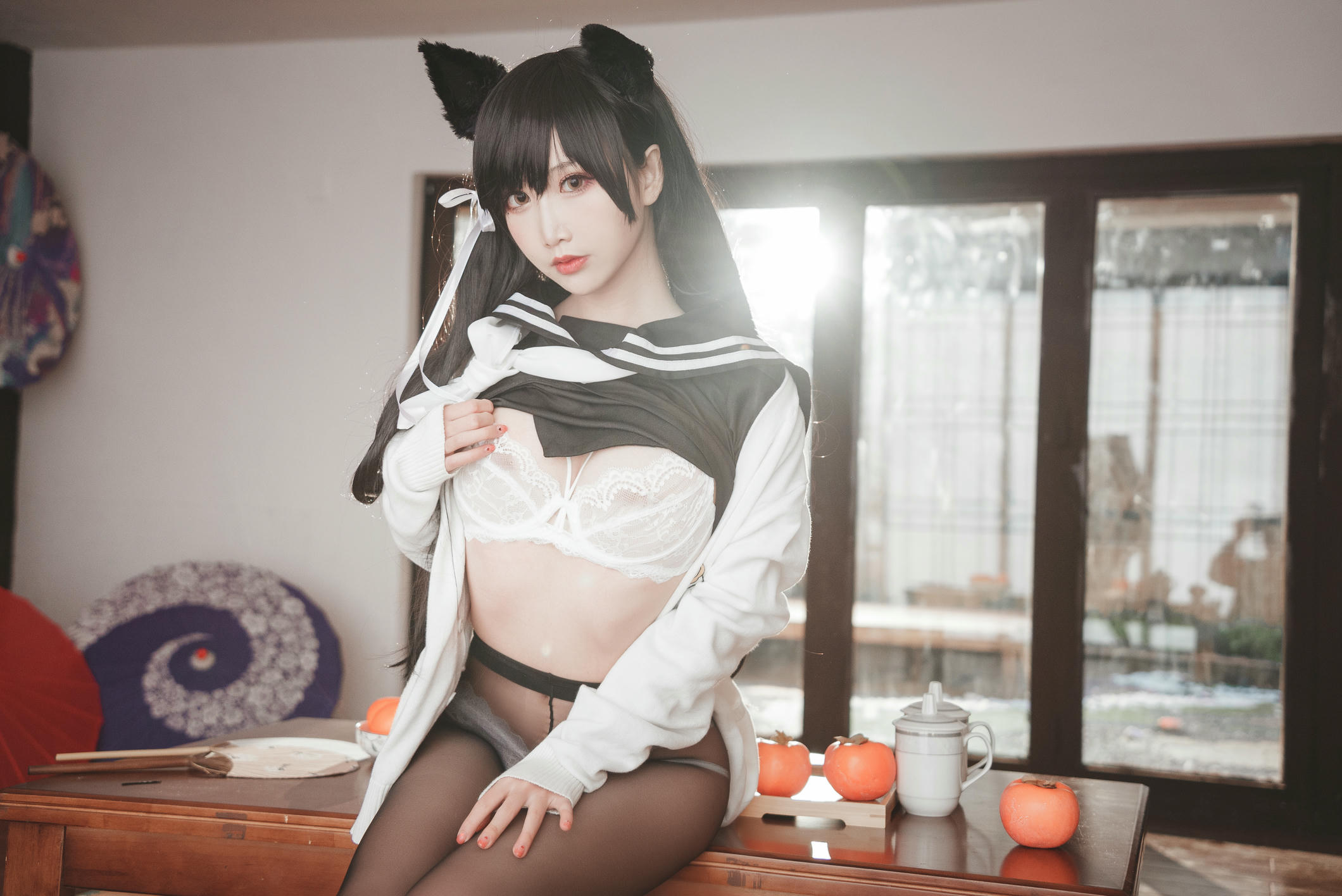 Coser面饼仙儿 NO.104 爱宕JK2 [47P1V-528MB]_第2集