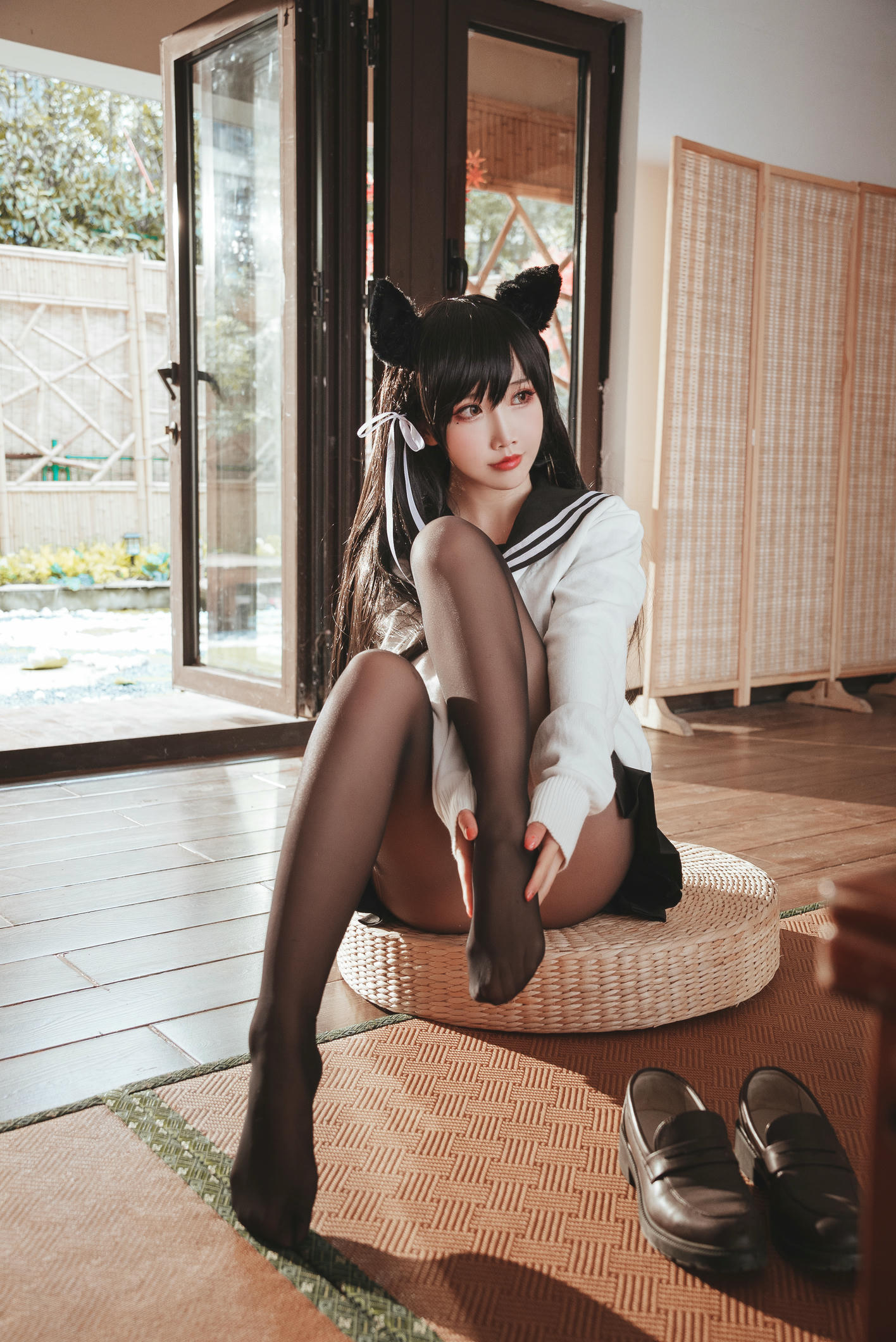 Coser面饼仙儿 NO.104 爱宕JK2 [47P1V-528MB]_第1集
