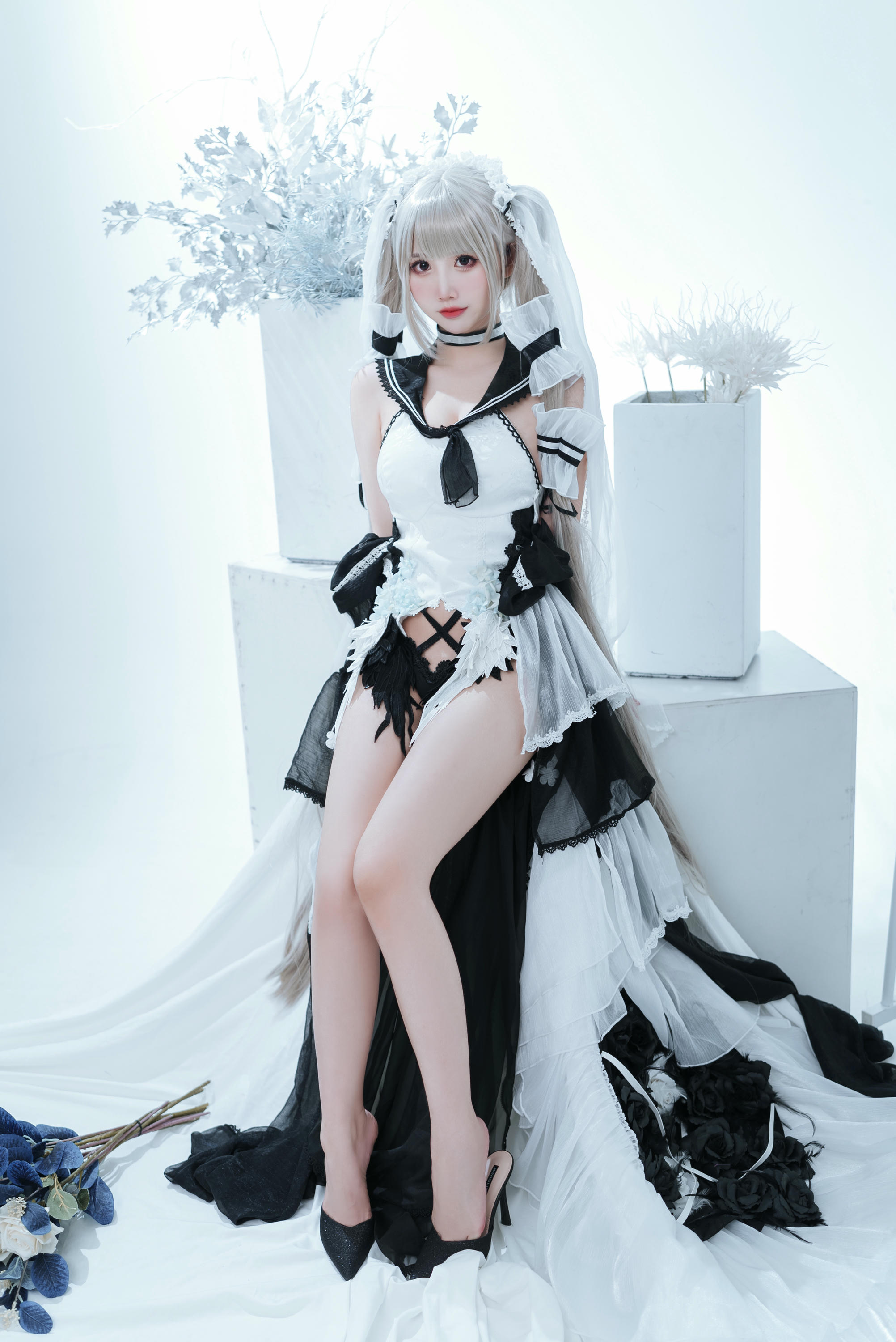 Coser面饼仙儿 NO.110 可畏婚纱 [25P-156MB]_第1集
