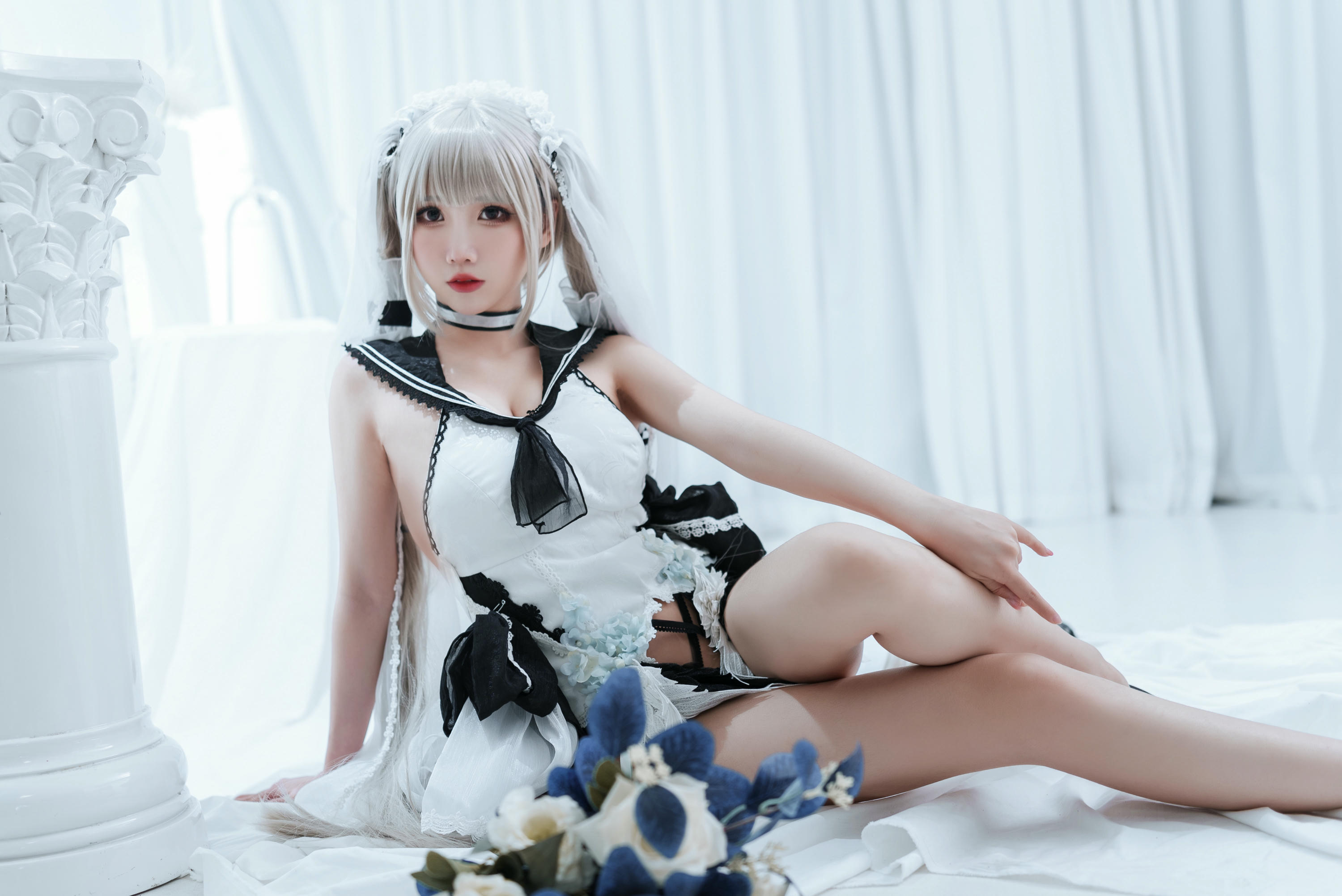 Coser面饼仙儿 NO.110 可畏婚纱 [25P-156MB]_第1集