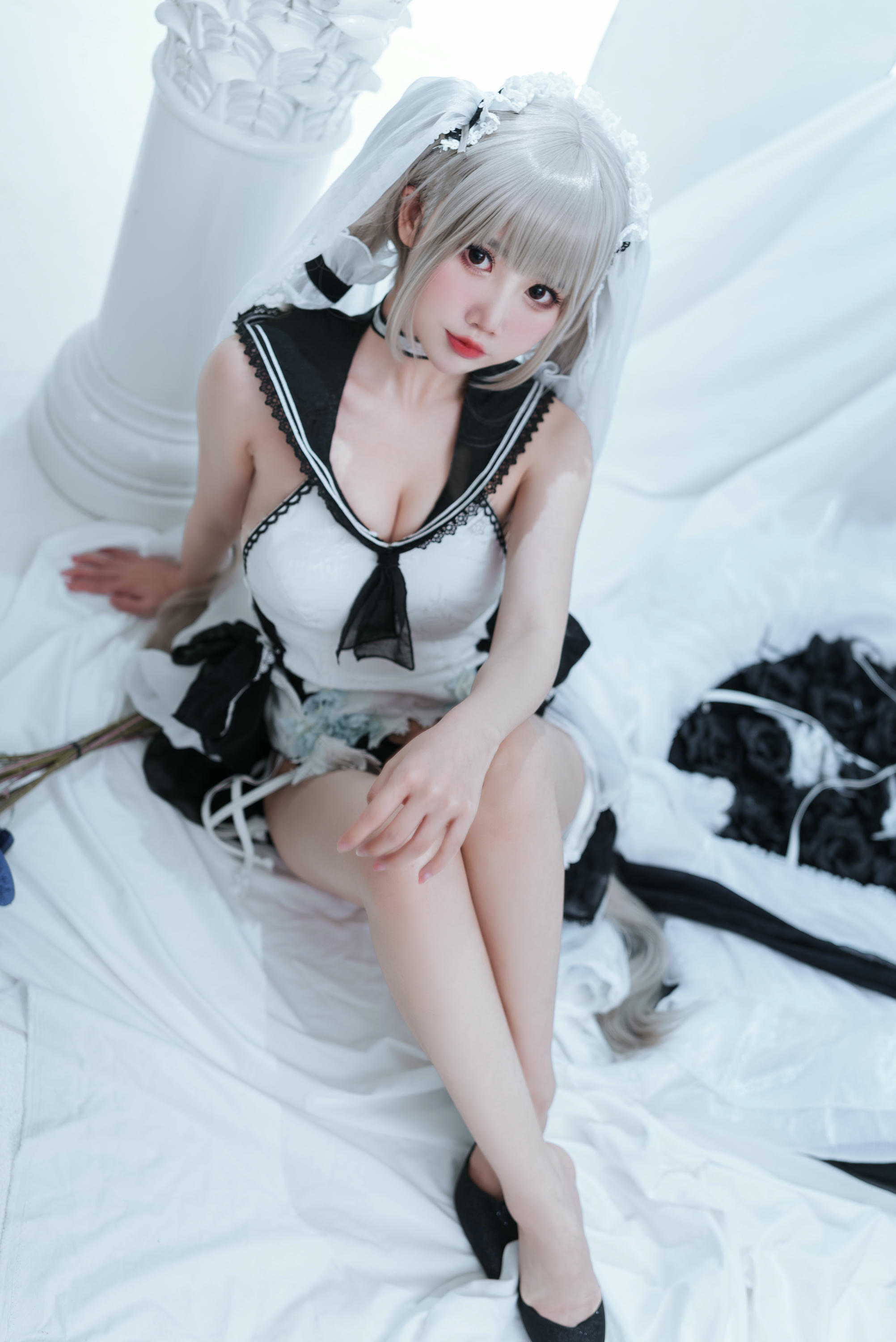 Coser面饼仙儿 NO.110 可畏婚纱 [25P-156MB]_第1集