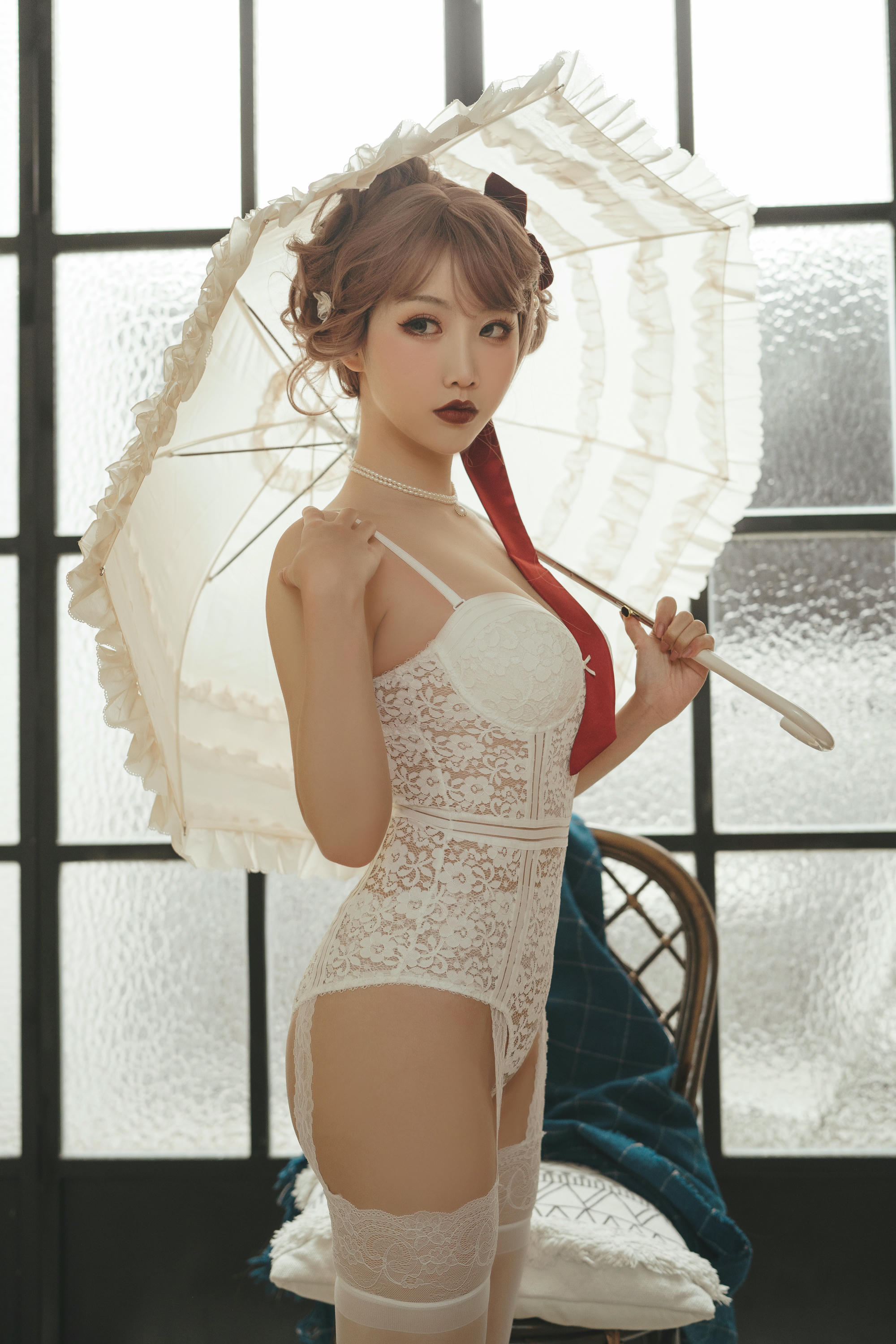 面饼仙儿 NO.133 法式内衣 [48P-803MB]_第1集