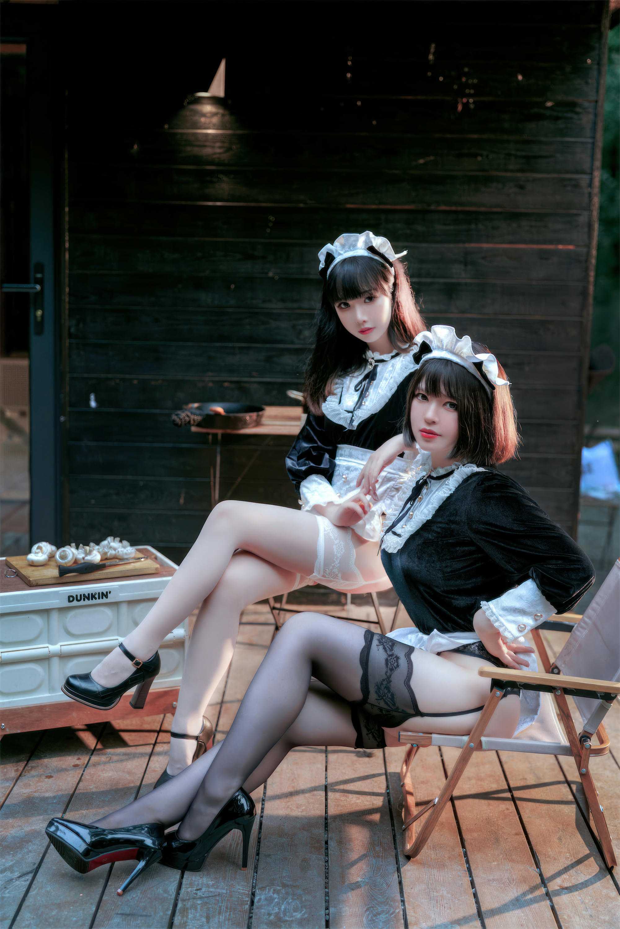 面饼仙儿 NO.134 &半半子 Maid姉妹 [74P-548MB]_第1集