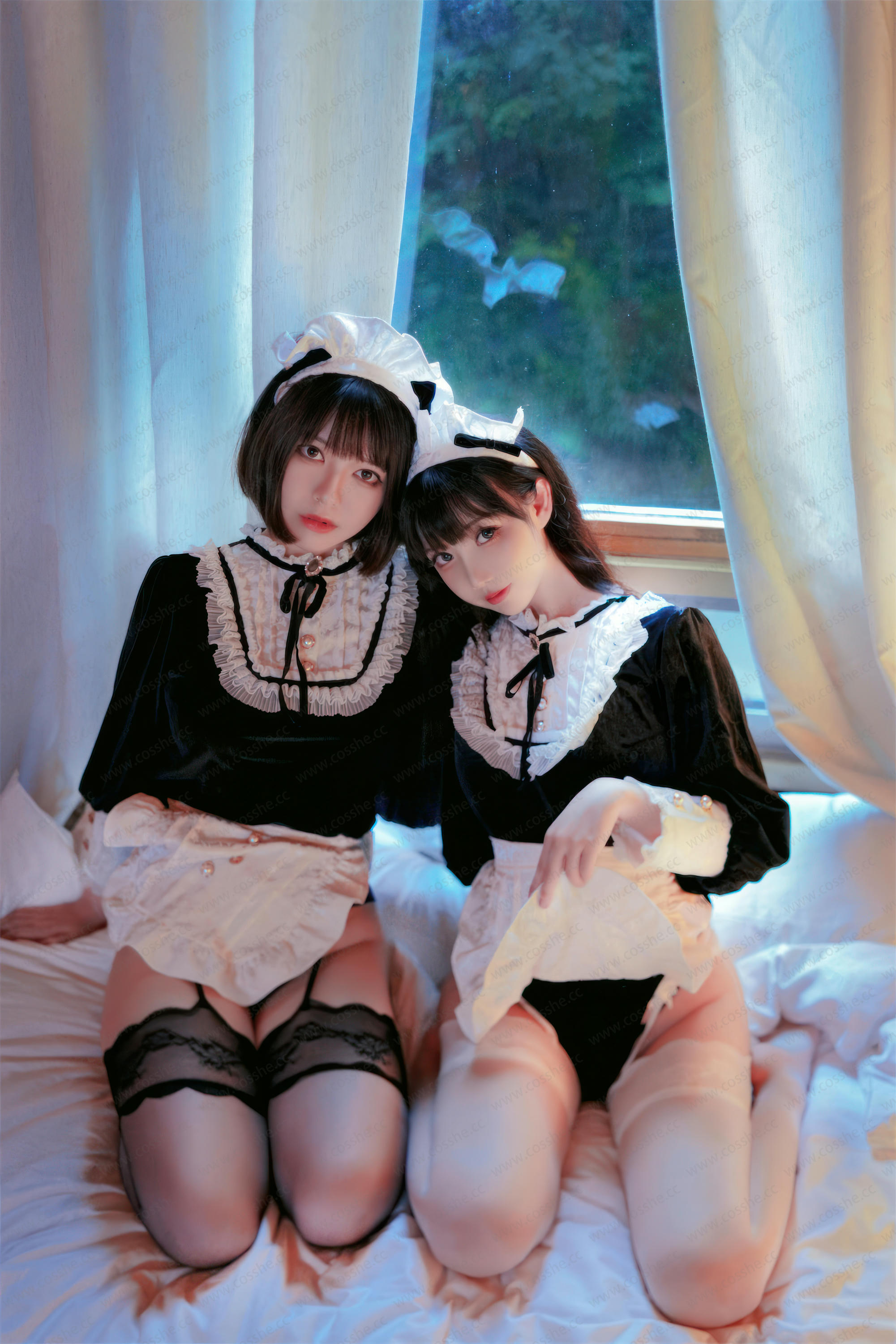 面饼仙儿 NO.134 &半半子 Maid姉妹 [74P-548MB]_第2集