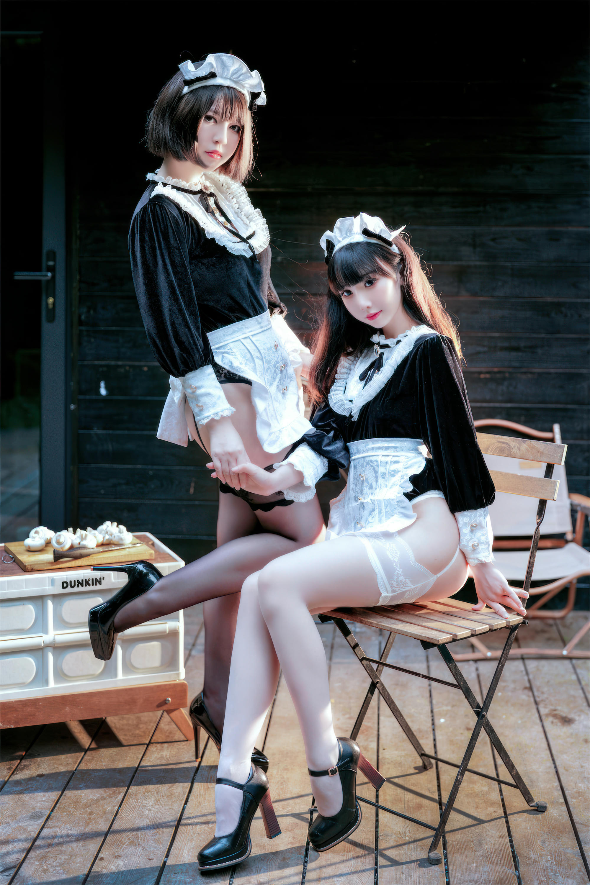 面饼仙儿 NO.134 &半半子 Maid姉妹 [74P-548MB]_第1集