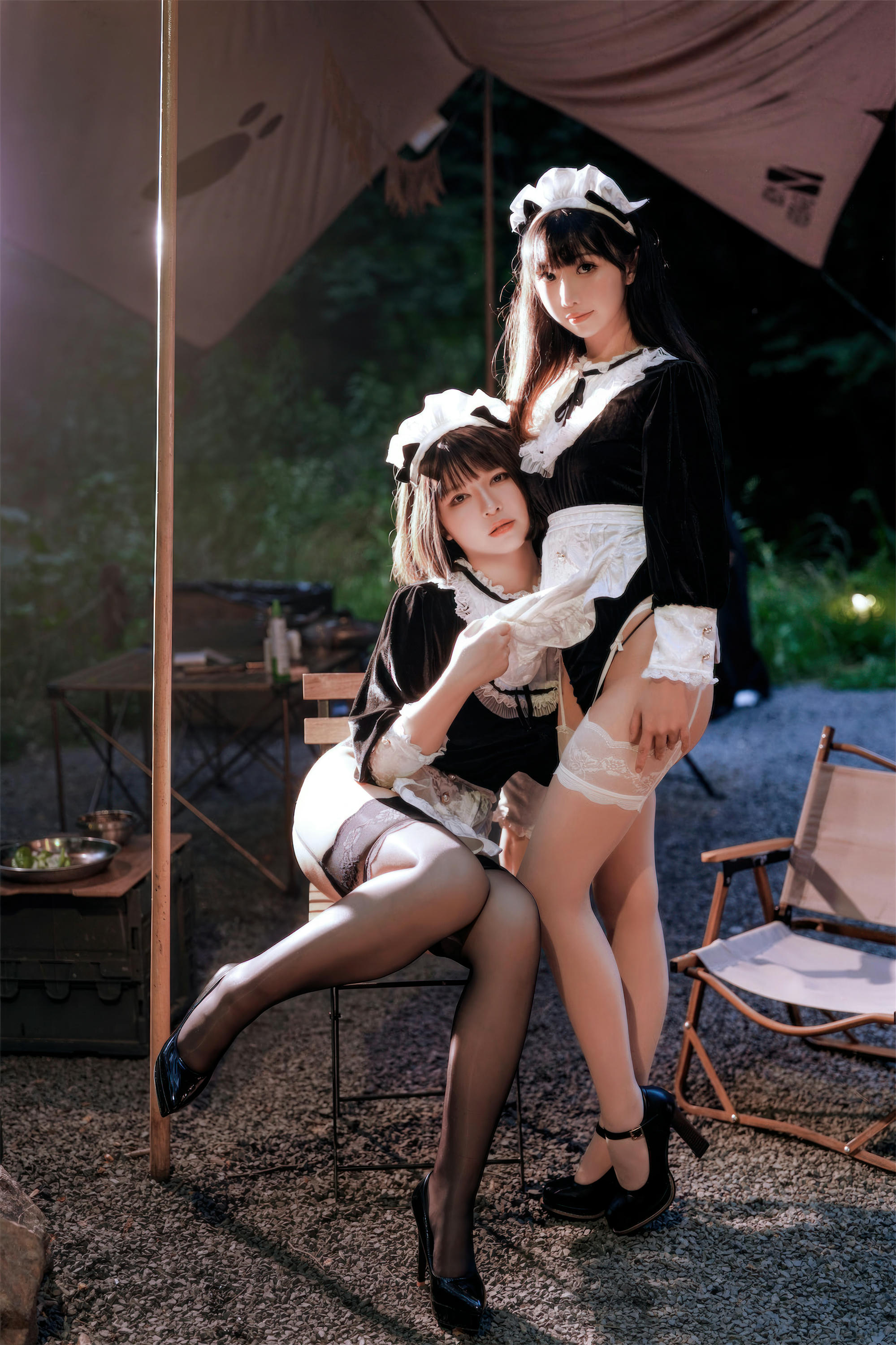 面饼仙儿 NO.134 &半半子 Maid姉妹 [74P-548MB]_第2集