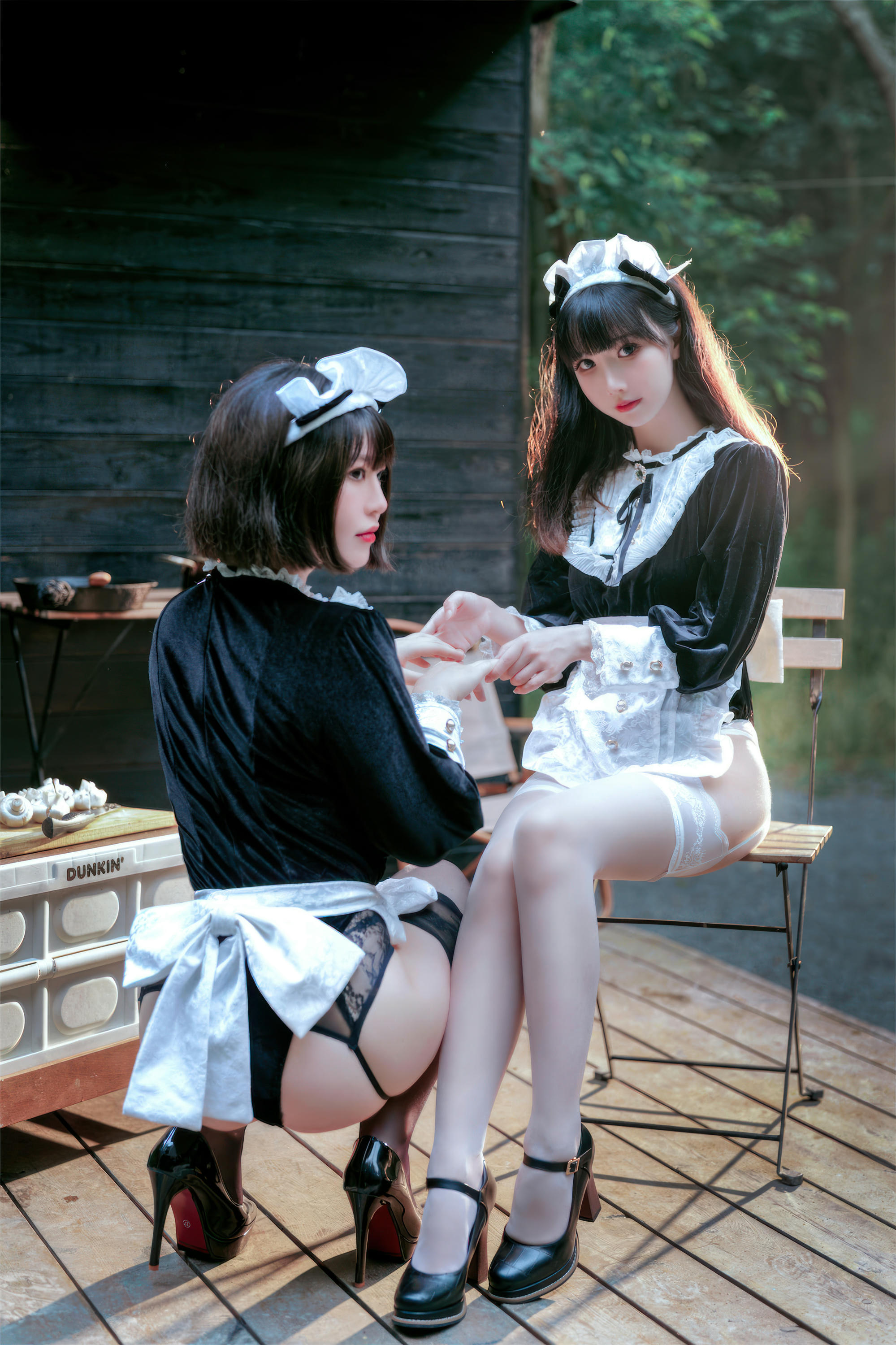 面饼仙儿 NO.134 &半半子 Maid姉妹 [74P-548MB]_第1集