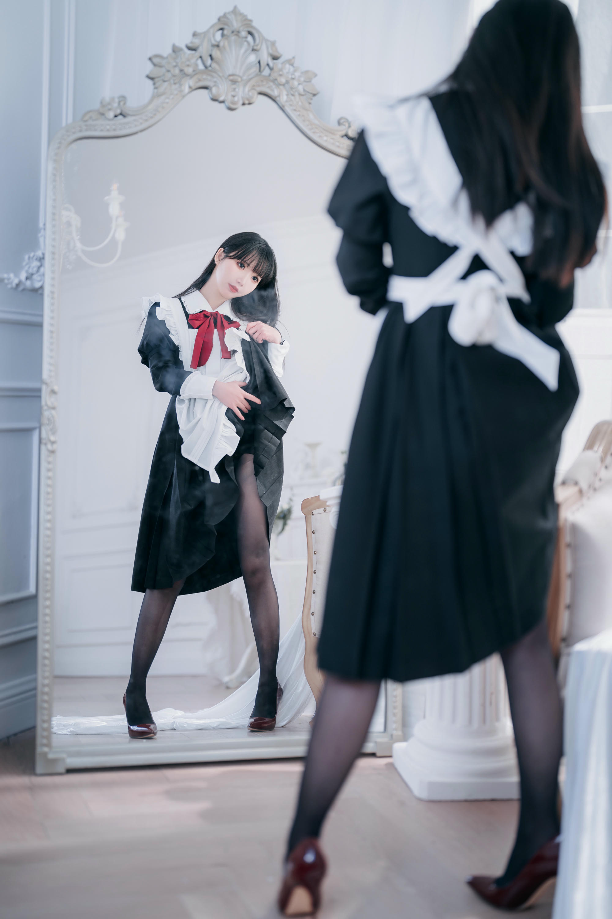 面饼仙儿 NO.138 红高跟女仆[30P-248.2M]_第1集