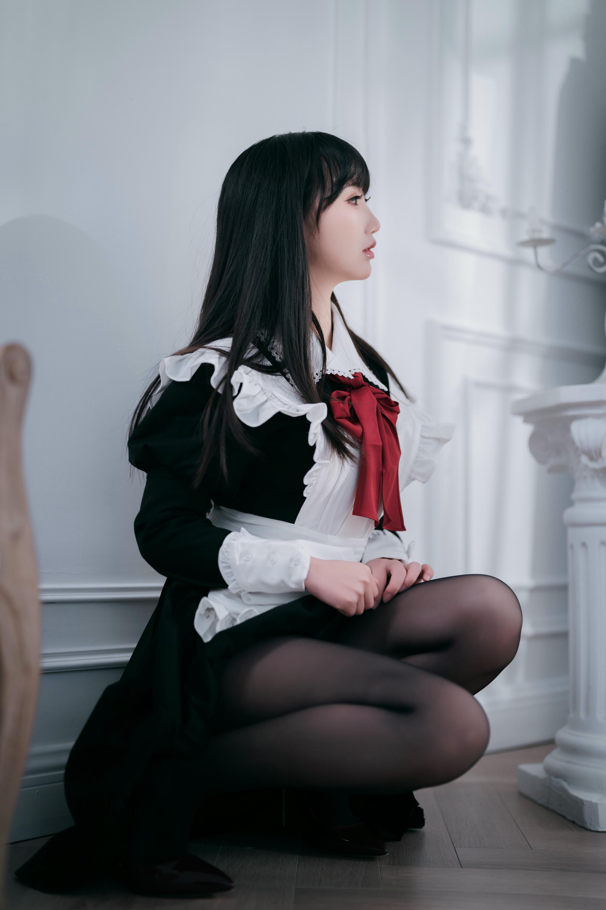 面饼仙儿 NO.138 红高跟女仆[30P-248.2M]_第1集