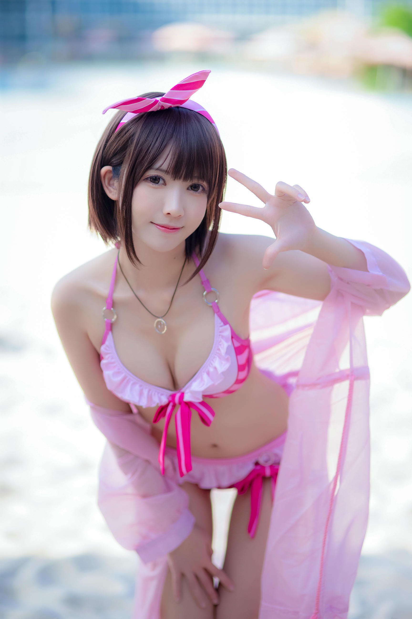 面饼仙儿 NO.139 加藤惠泳装[20P-138M]_第1集