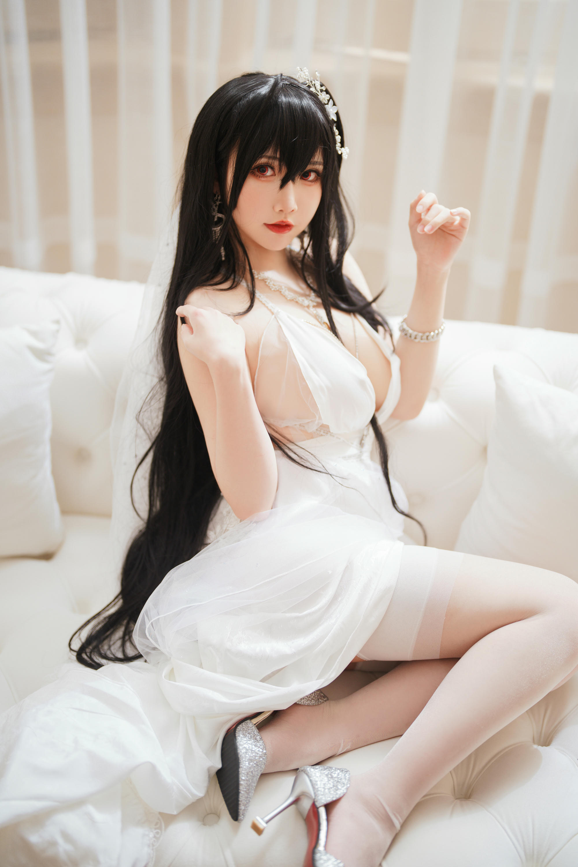 面饼仙儿 NO.141 碧蓝航线 大凤 婚纱 [32P-466MB]_第1集
