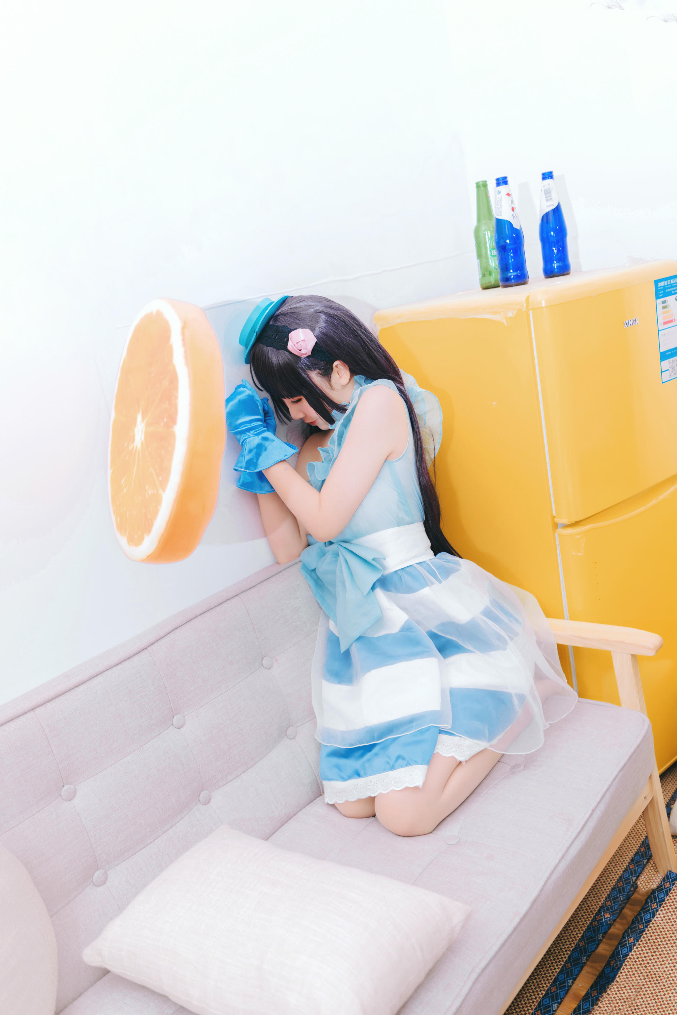 Coser面饼仙儿 NO.026 黑猫打歌服 [12P-128MB]_第1集