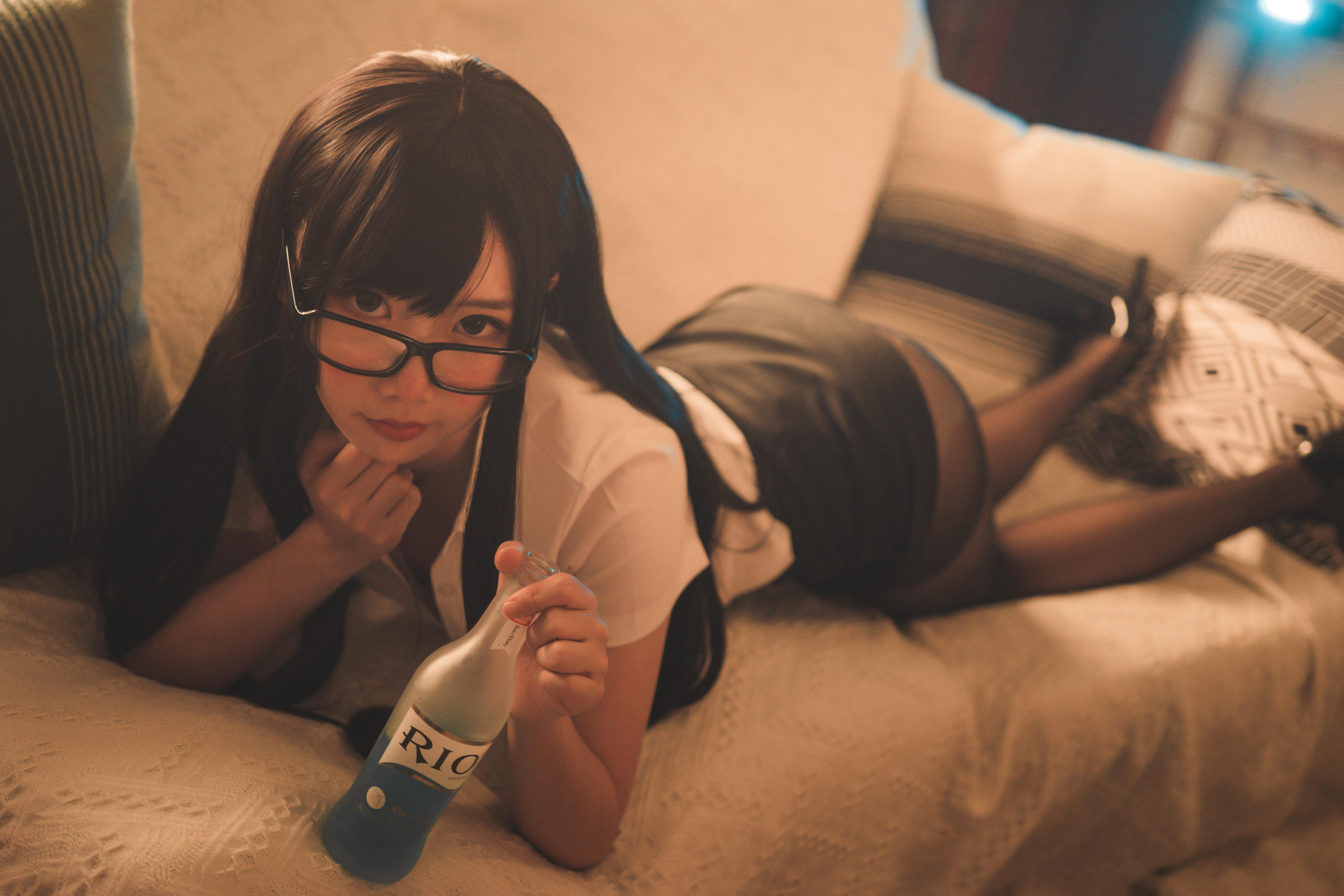 Coser面饼仙儿 NO.042 黑丝OL [26P-347MB]_第1集