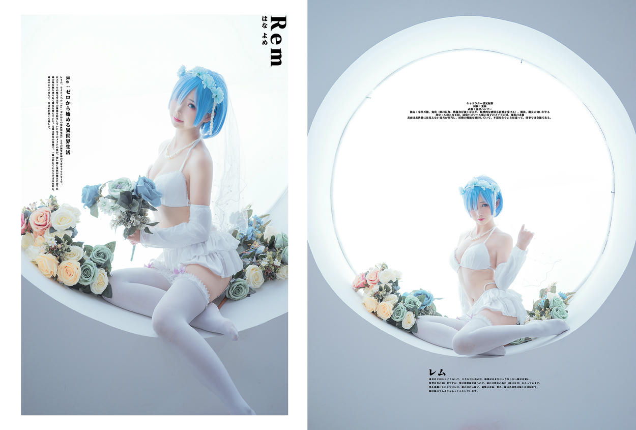 Coser面饼仙儿 NO.044 花嫁蕾姆 [28P-186MB]_第2集