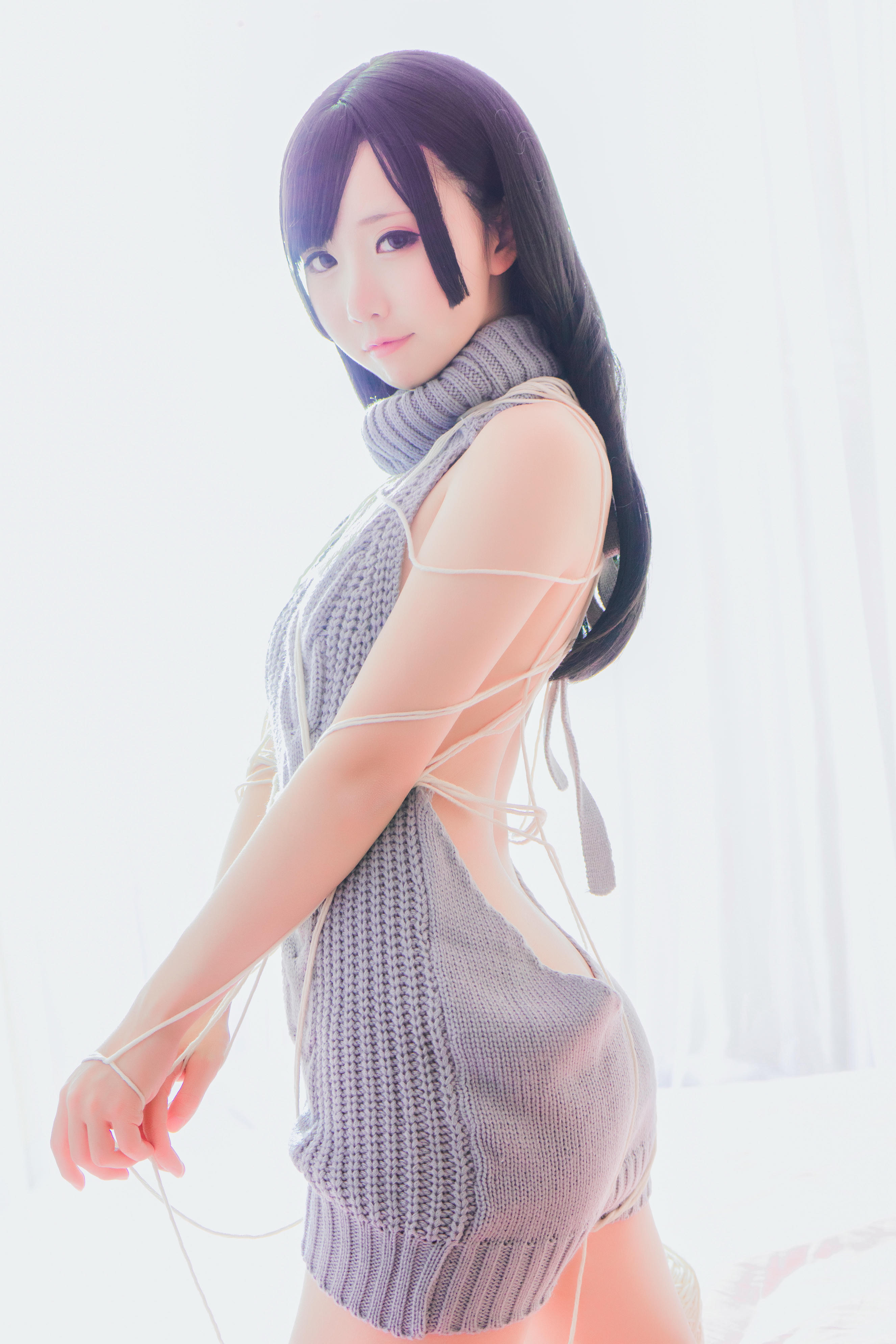 Coser面饼仙儿 NO.006 露背毛衣[41P-903MB]_第2集
