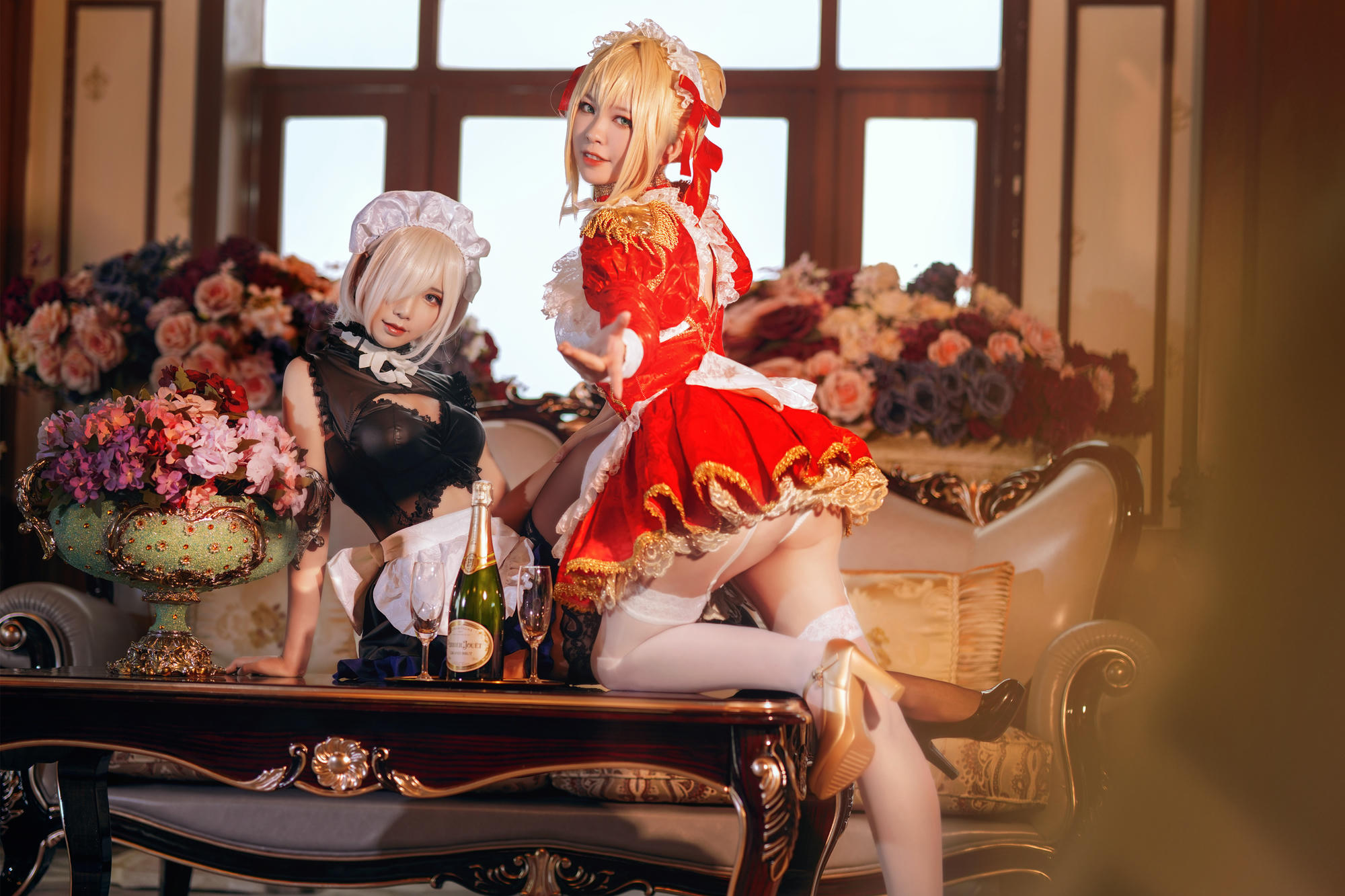 Coser面饼仙儿 NO.071 Claudius x Kyrielight Maid - 半半子X面饼仙儿 [21P-224MB]-4K映画-21P_第1集