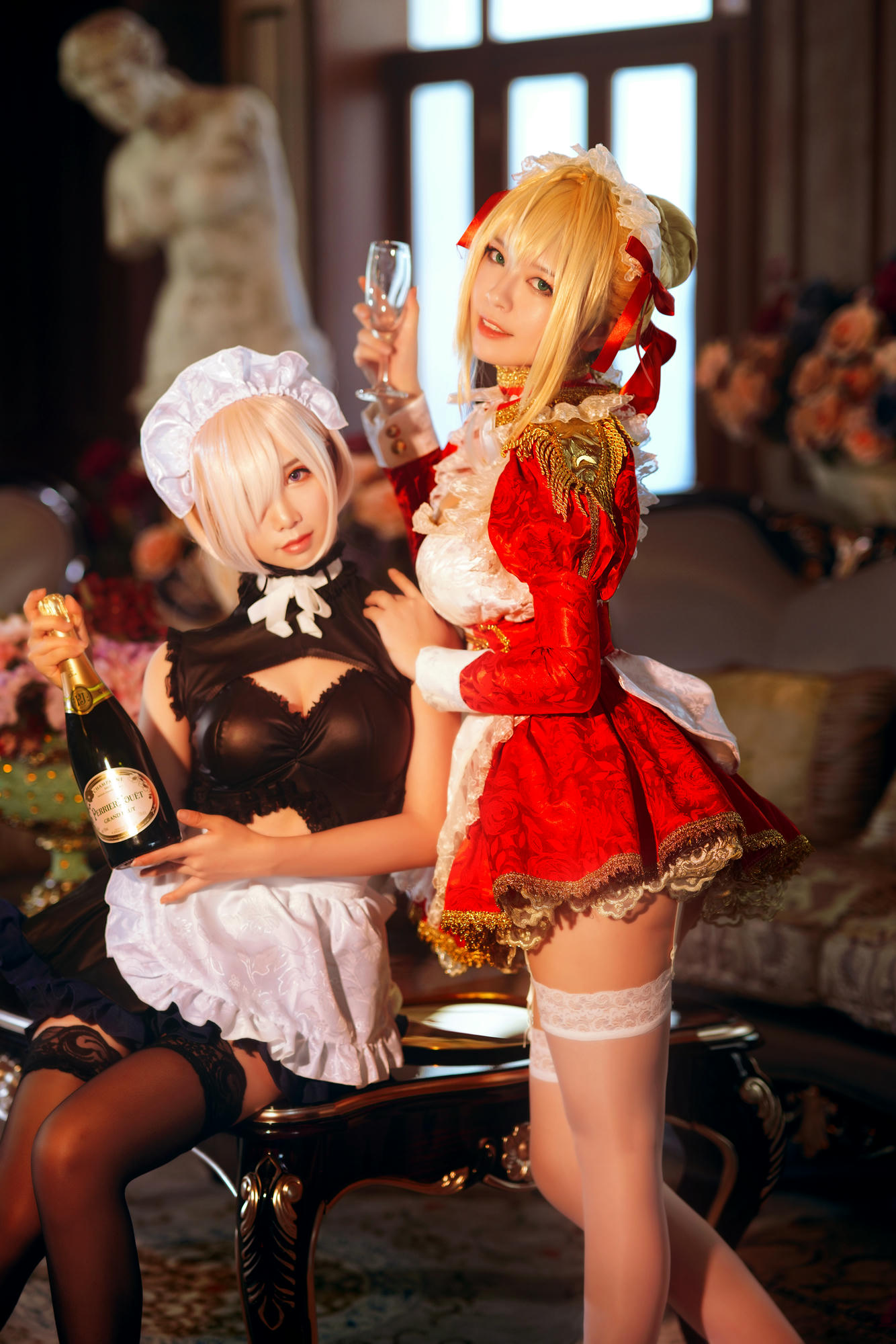Coser面饼仙儿 NO.071 Claudius x Kyrielight Maid - 半半子X面饼仙儿 [21P-224MB]-4K映画-21P_第1集