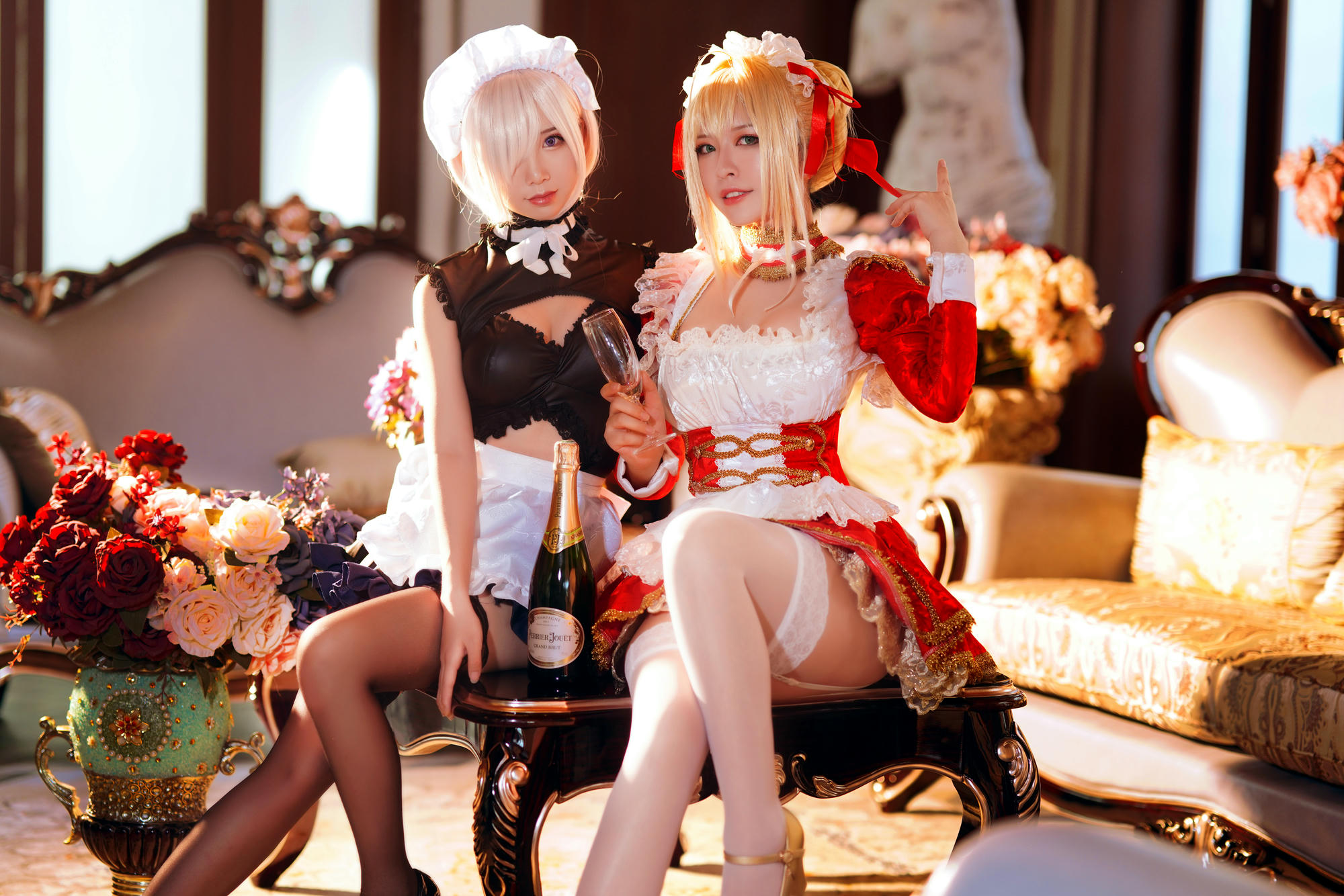 Coser面饼仙儿 NO.071 Claudius x Kyrielight Maid - 半半子X面饼仙儿 [21P-224MB]-4K映画-21P_第1集