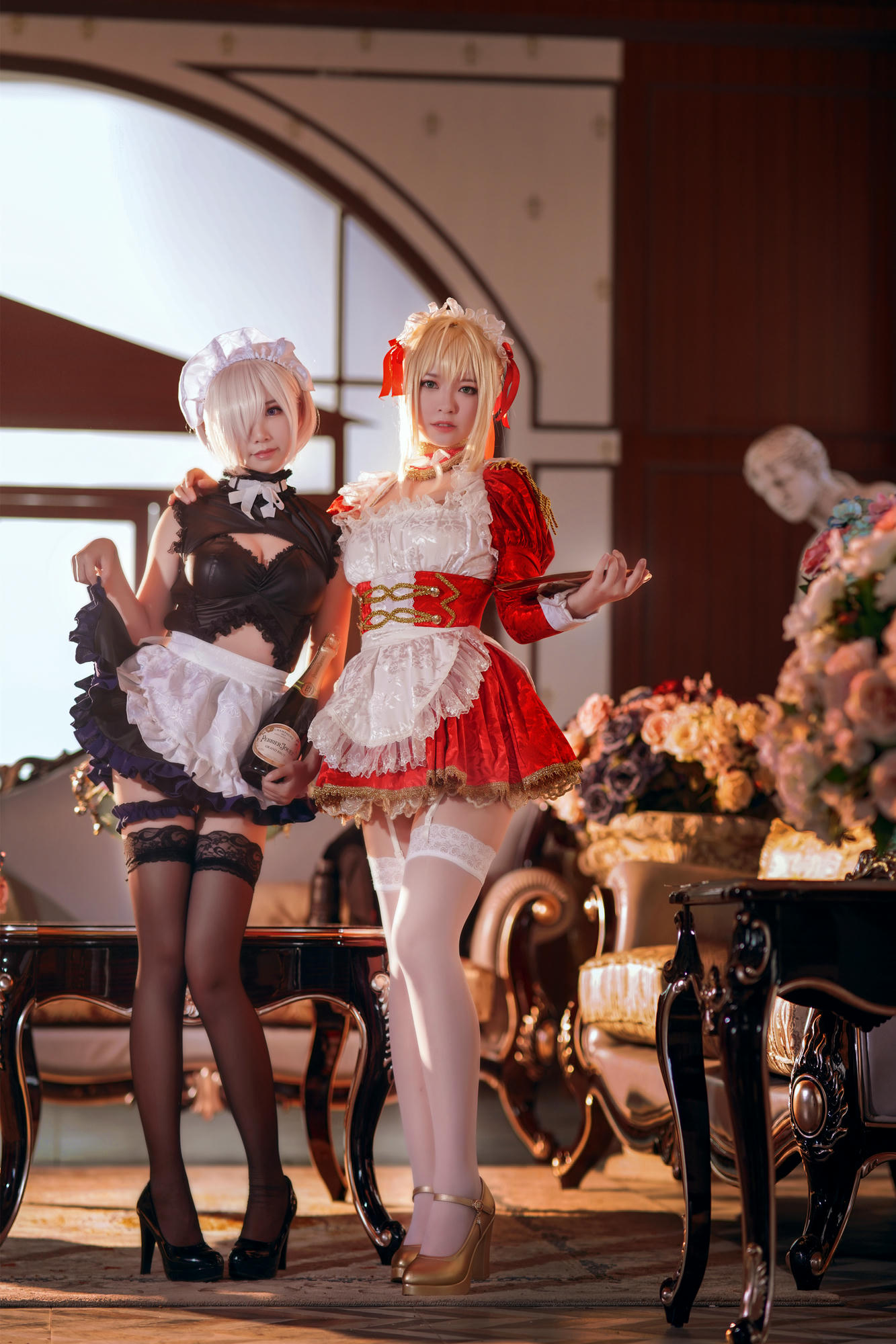 Coser面饼仙儿 NO.071 Claudius x Kyrielight Maid - 半半子X面饼仙儿 [21P-224MB]-4K映画-21P_第1集