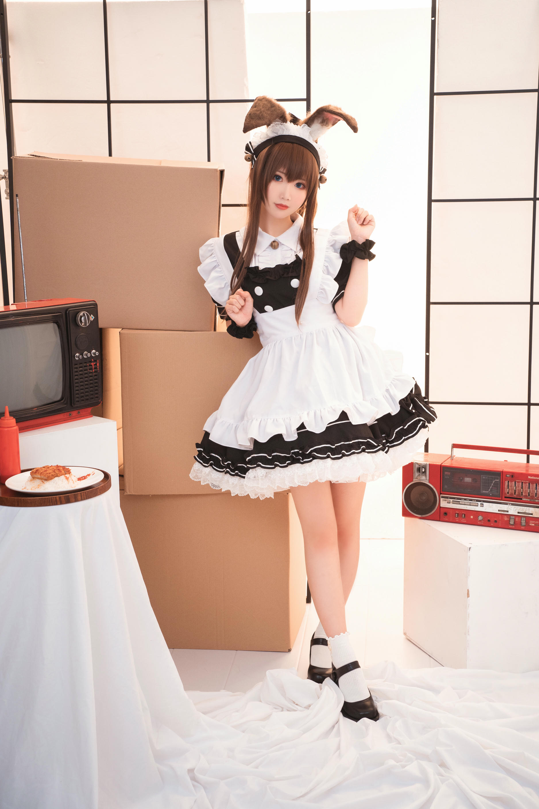 Coser面饼仙儿 NO.078 阿米驴女仆 [23P-209MB]_第2集