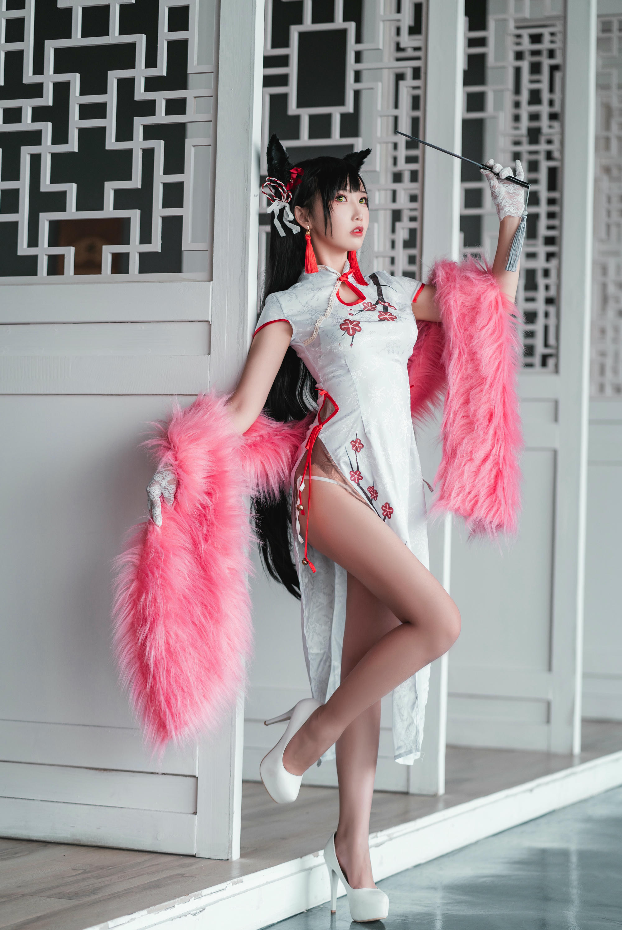Coser面饼仙儿 NO.081 旗袍爱宕 [25P-285MB]_第1集