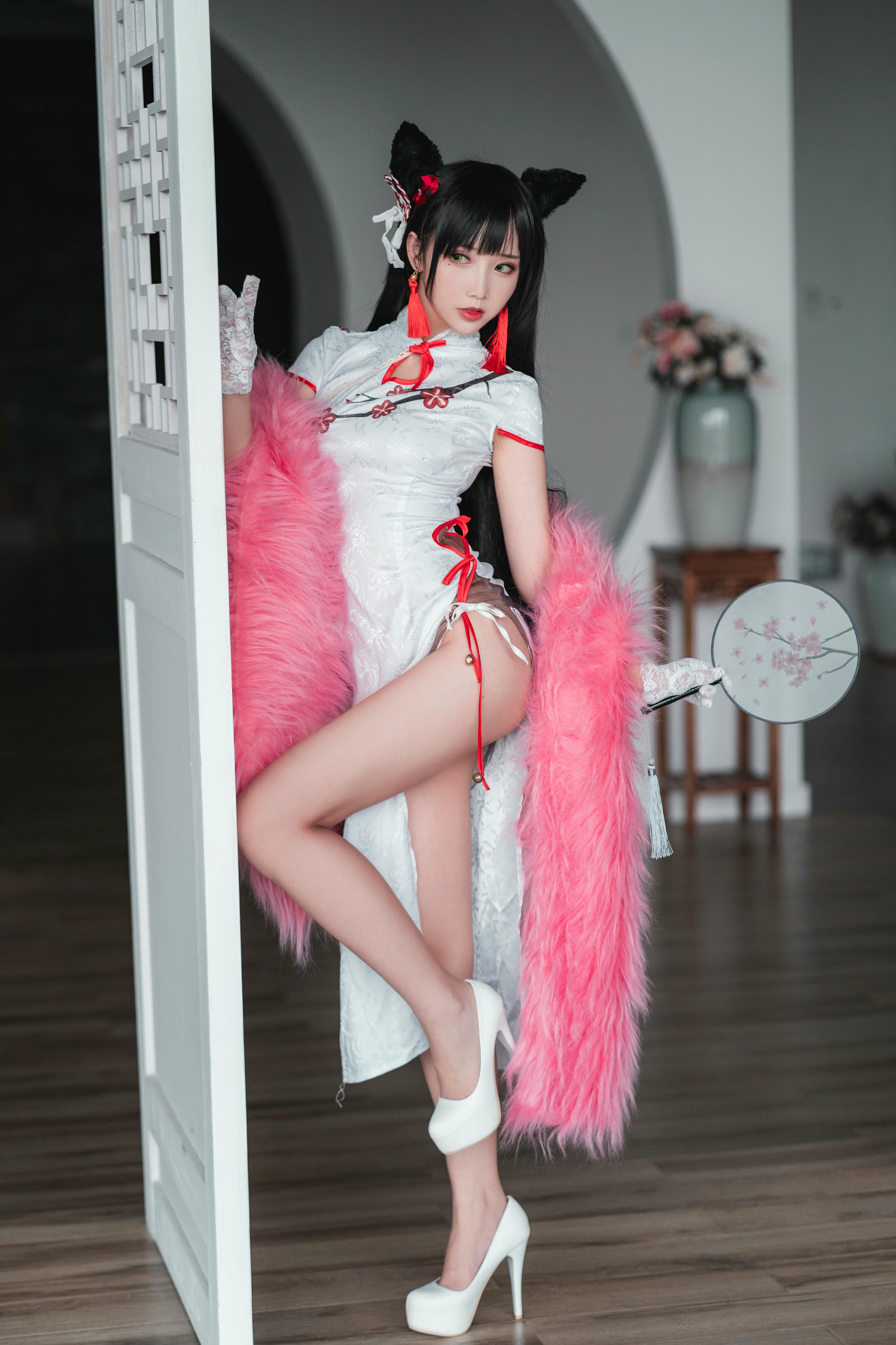 Coser面饼仙儿 NO.081 旗袍爱宕 [25P-285MB]_第1集