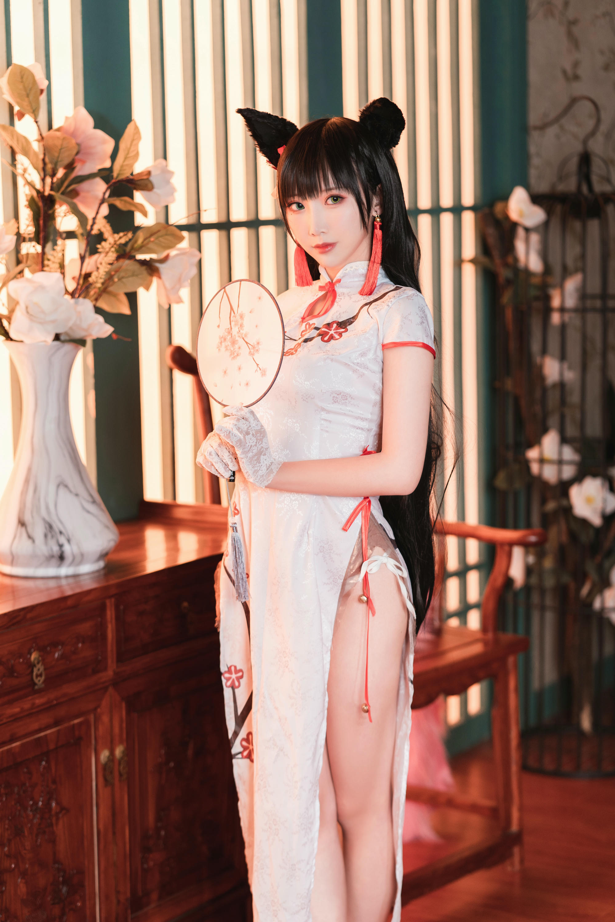 Coser面饼仙儿 NO.081 旗袍爱宕 [25P-285MB]_第1集