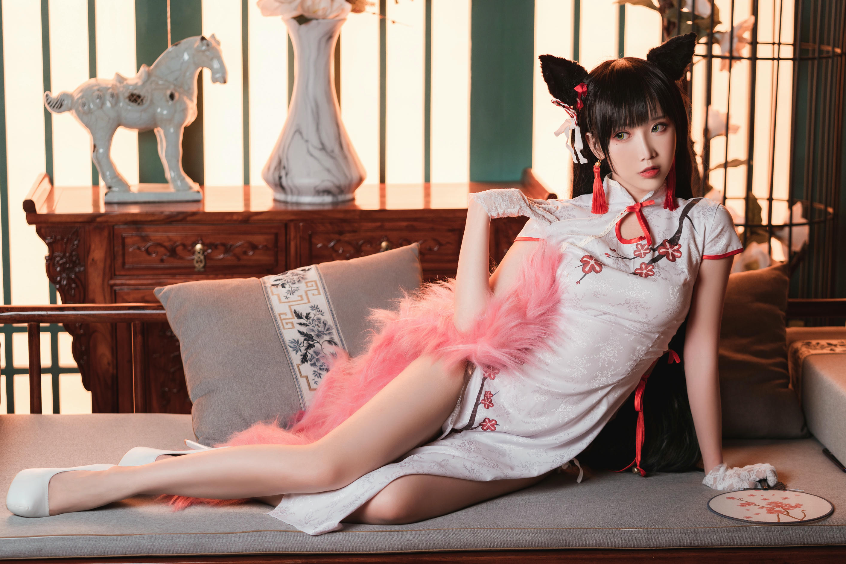 Coser面饼仙儿 NO.081 旗袍爱宕 [25P-285MB]_第1集