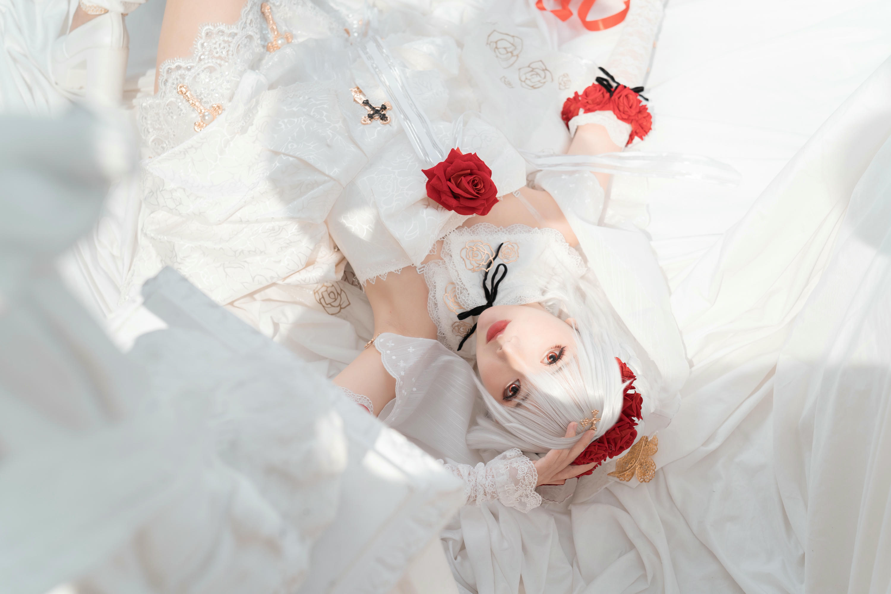 Coser面饼仙儿 NO.089 德丽莎婚纱 [13P-92MB]_第1集