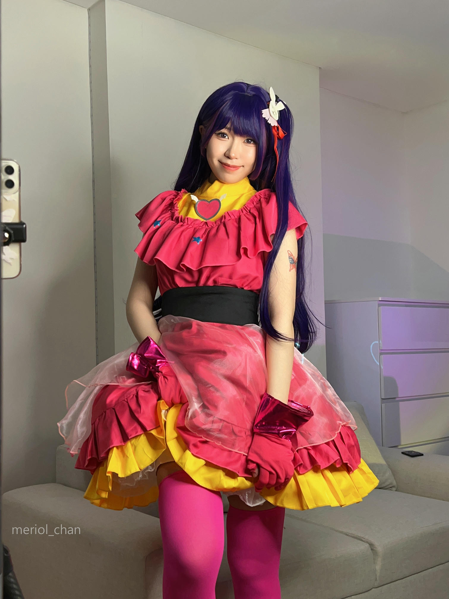 新加波网红美女-Meriol Chan NO.009 Oshi NO Ko Ai HoshiNO [57P+4V-557MB]-Hoshino Ai Normal Ver_第1集