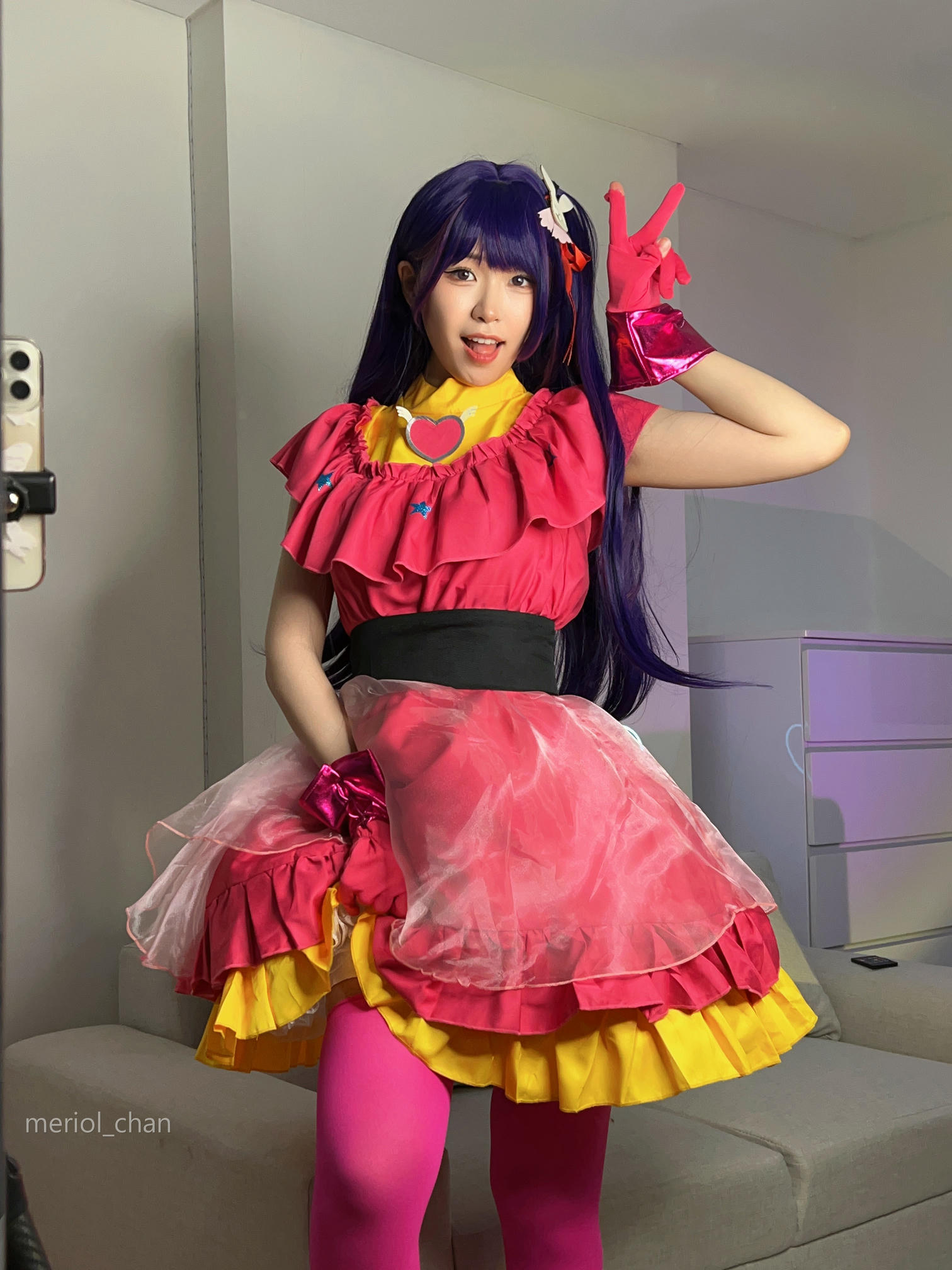 新加波网红美女-Meriol Chan NO.009 Oshi NO Ko Ai HoshiNO [57P+4V-557MB]-Hoshino Ai Normal Ver_第1集