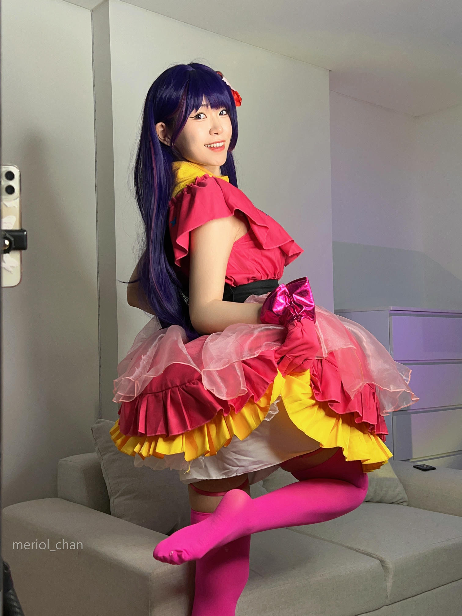 新加波网红美女-Meriol Chan NO.009 Oshi NO Ko Ai HoshiNO [57P+4V-557MB]-Hoshino Ai Normal Ver_第1集