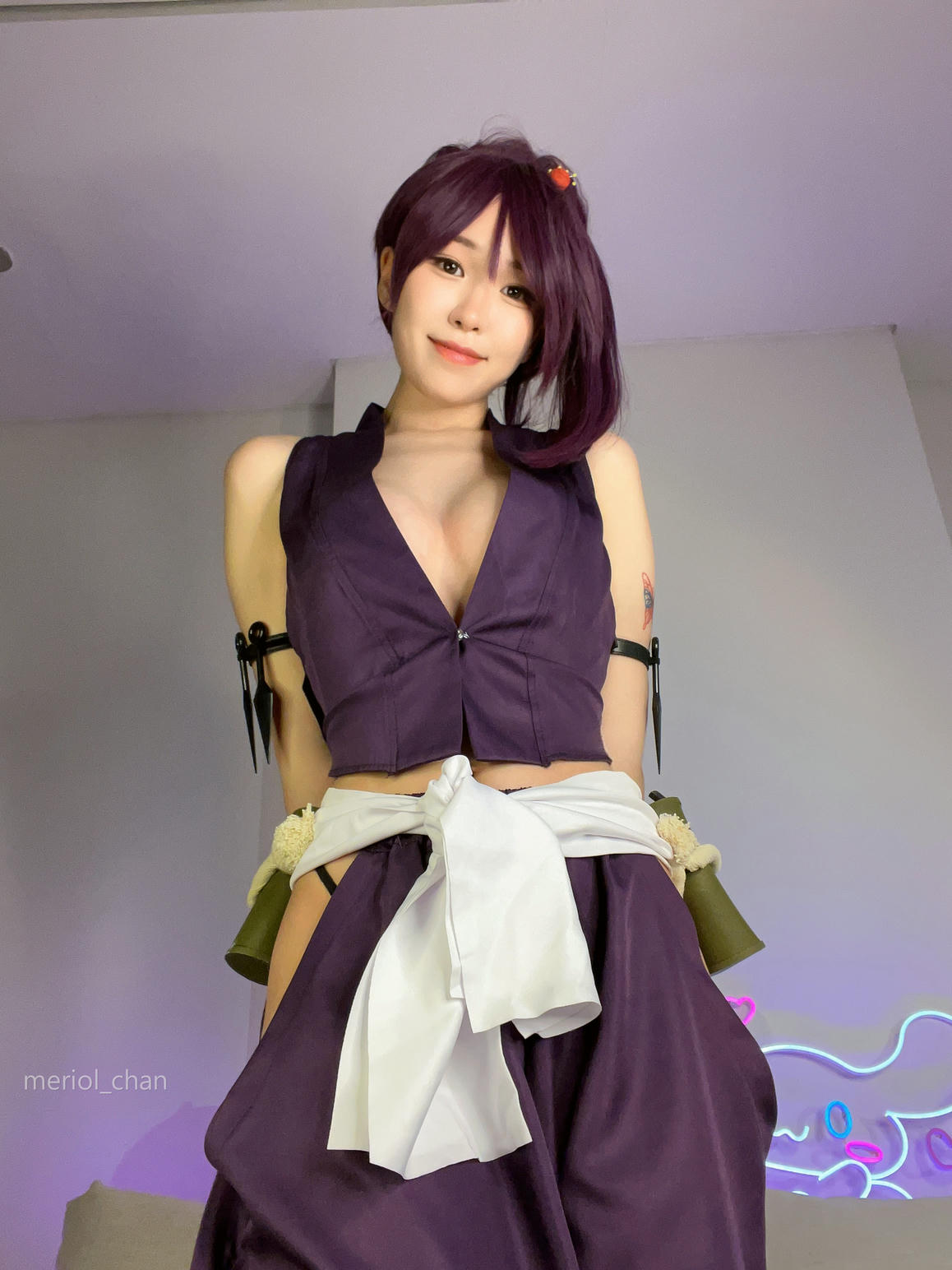 新加波网红美女-Meriol Chan NO.005 Hell’s Paradise Jigokuraku Yuzuriha [54P+3V-400MB]-Yuzuriha Normal Ver_第1集