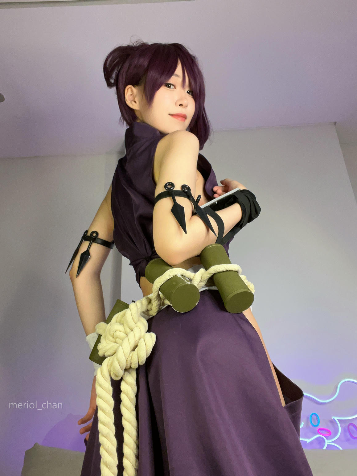 新加波网红美女-Meriol Chan NO.005 Hell’s Paradise Jigokuraku Yuzuriha [54P+3V-400MB]-Yuzuriha Normal Ver_第1集
