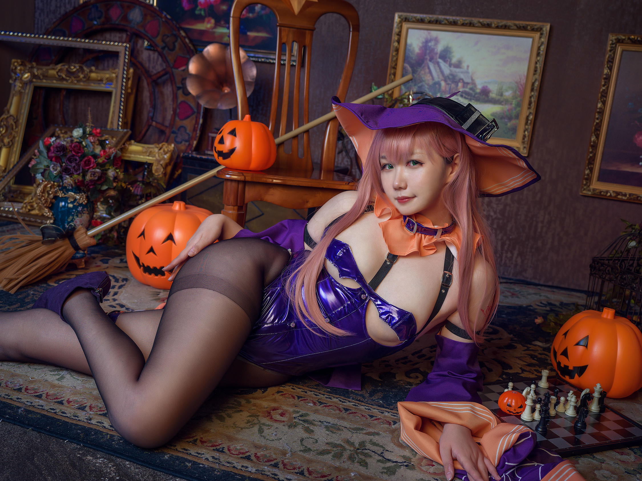 麻花酱 NO.040 Memphis Halloween (Azur Lane) [40P 425MB]_第2集