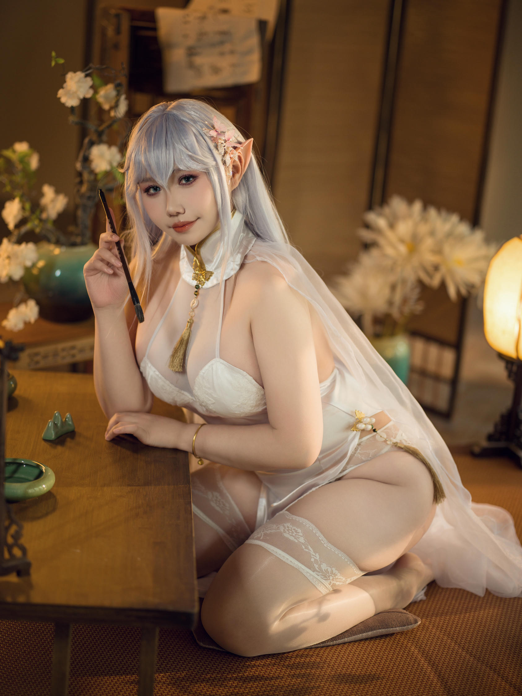 麻花酱 NO.077 碧蓝航线 阿尔比恩[31P1V-407MB]_第2集