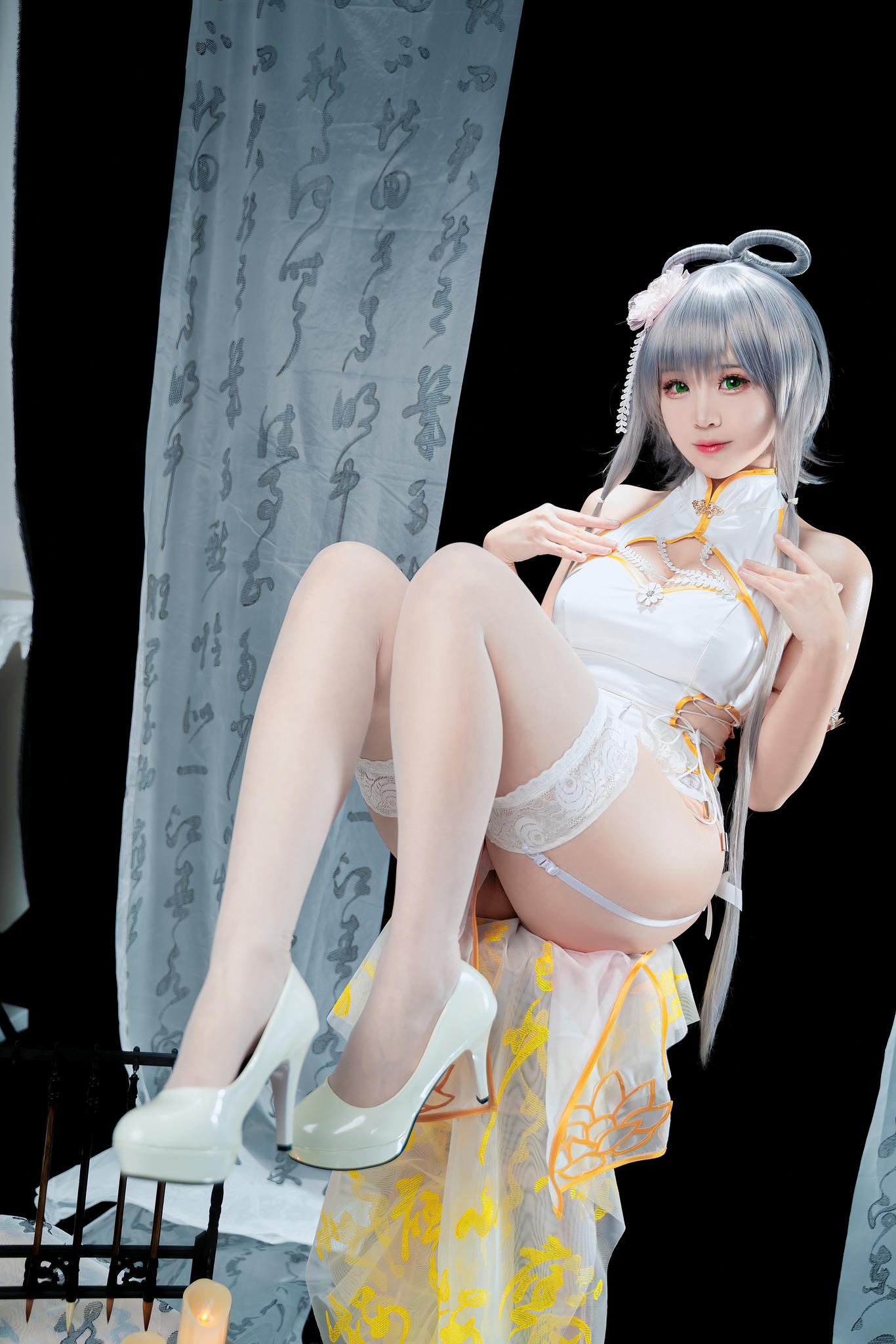 miko酱ww NO.020 mikoの洛天依旗袍 [30P 272MB]_第1集