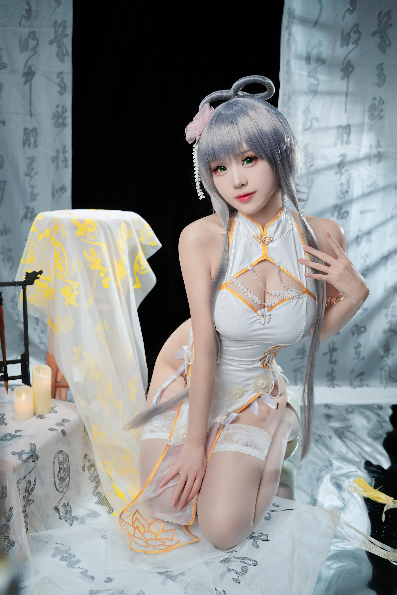miko酱ww NO.020 mikoの洛天依旗袍 [30P 272MB]_第1集