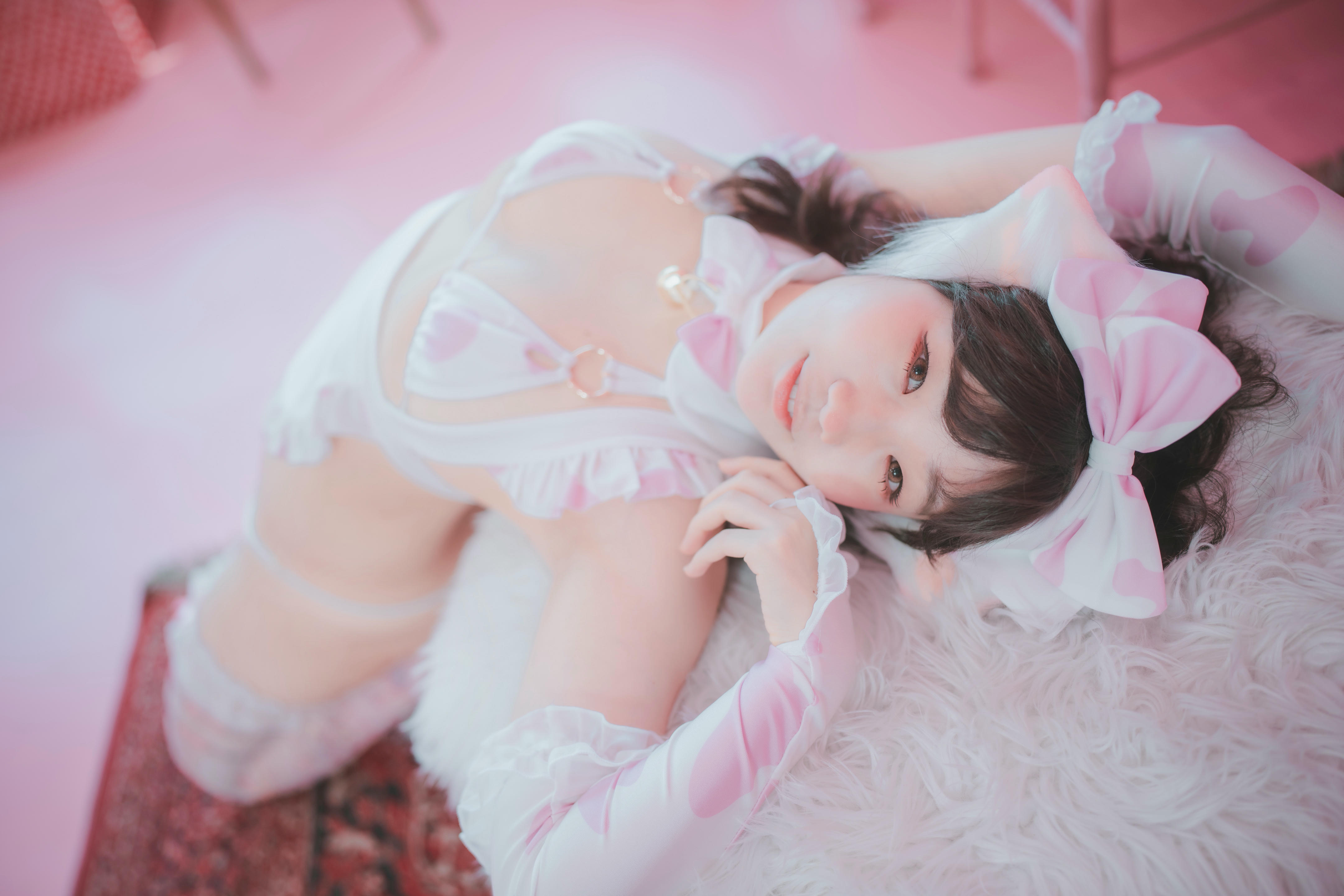 韩国美女-DJAWA Photo Vol.0228 - Mimmi (밈미) - Cream Cow Milk [106P 1.54GB]_第3集